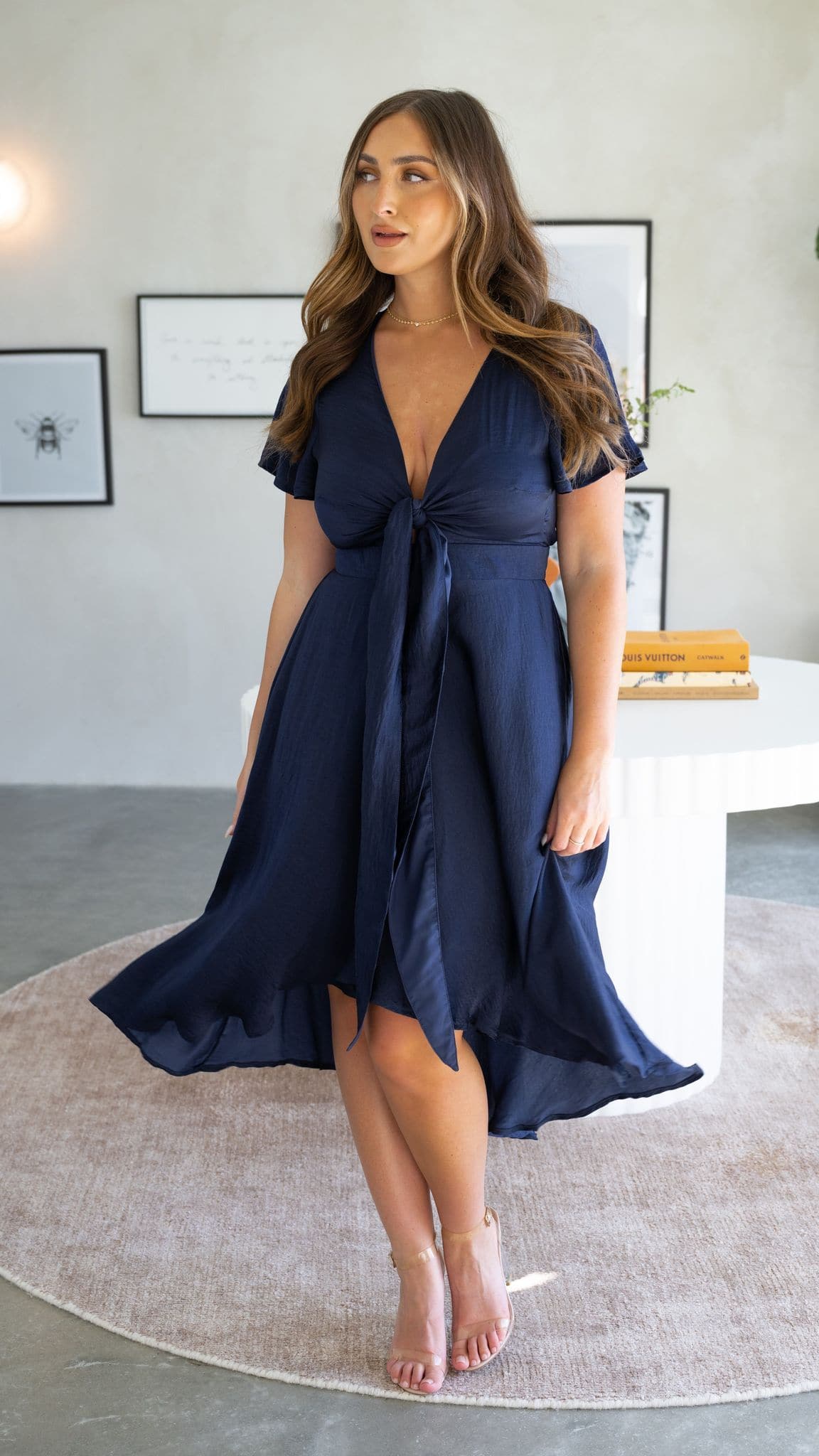 Sunny Daze Dress - Navy
