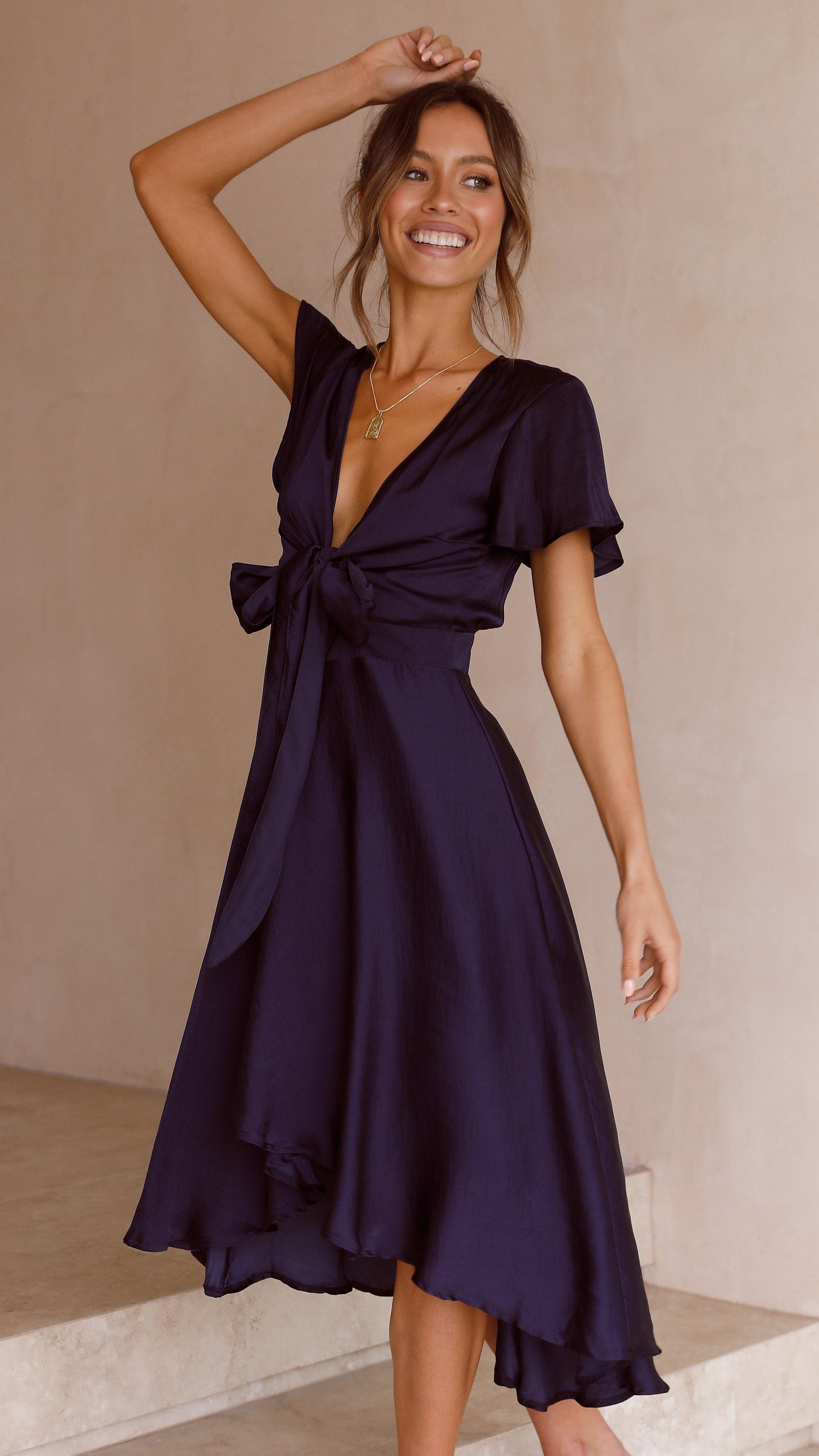 Sunny Daze Dress - Navy