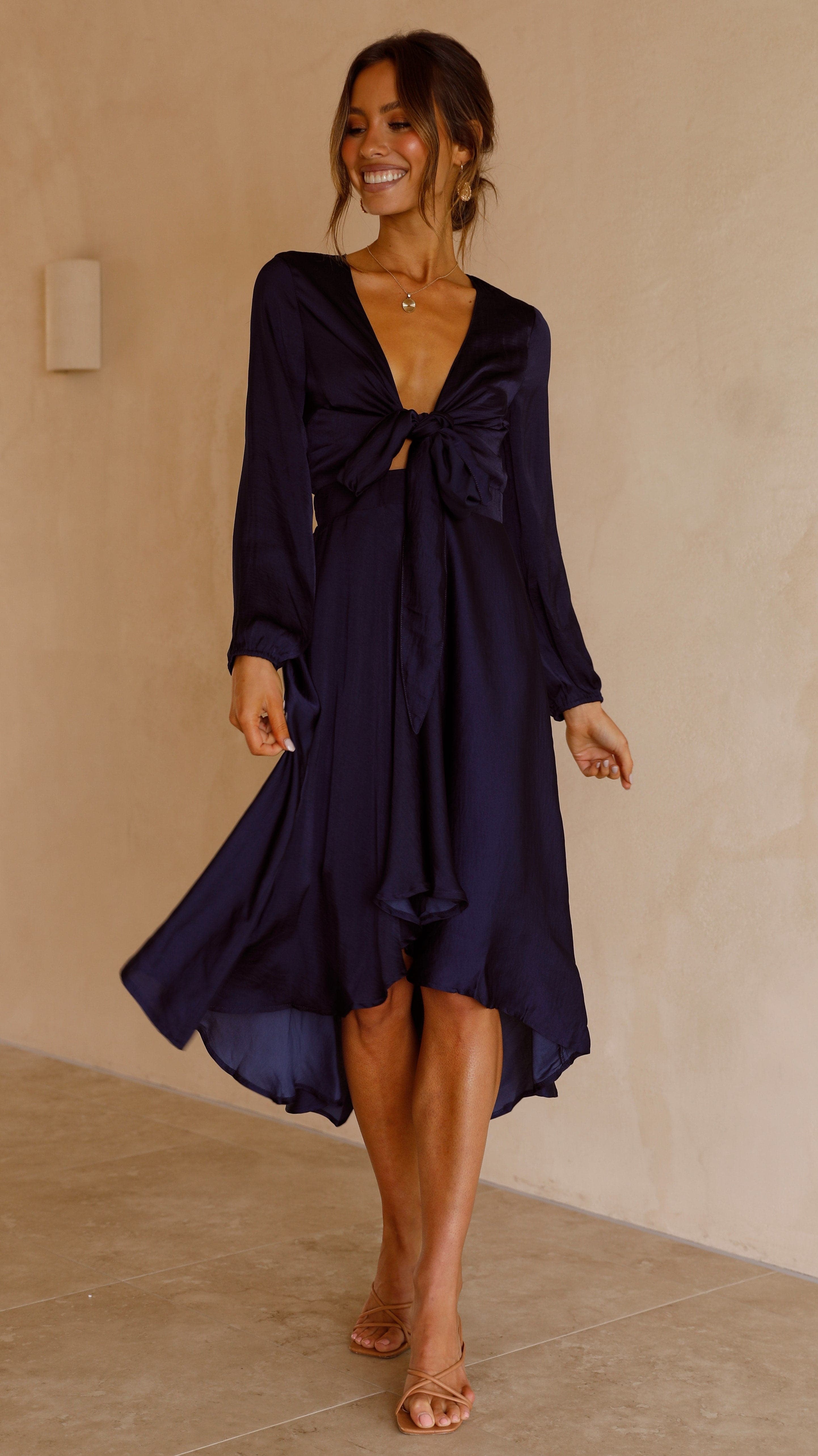 Starry Nights Dress - Navy