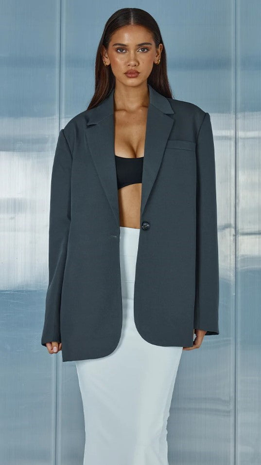 Harrison Blazer - Charcoal