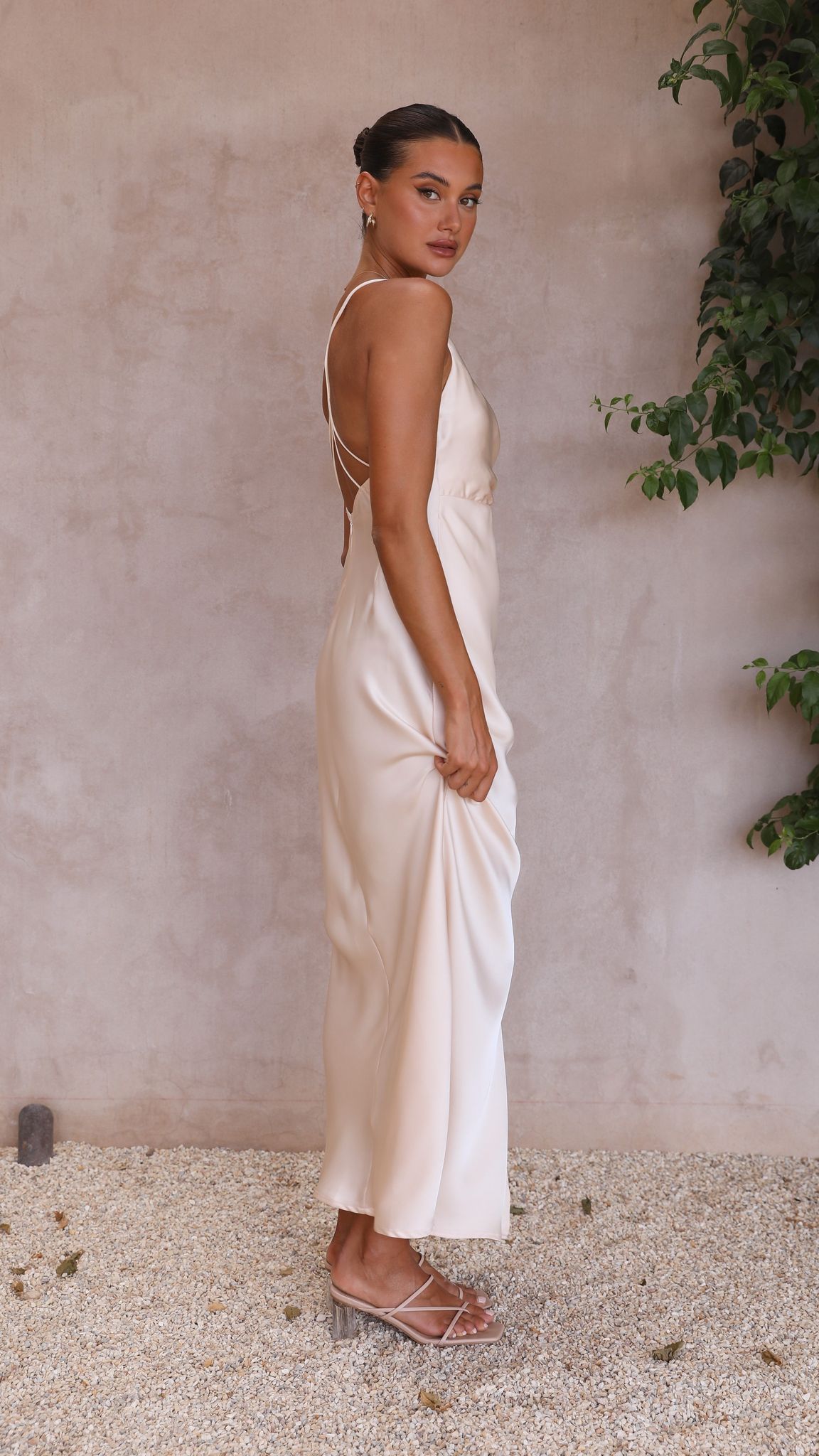 Faith Maxi Dress - Champagne