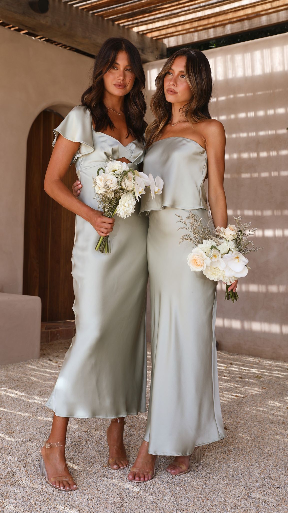 Effie Strapless Top - Olive