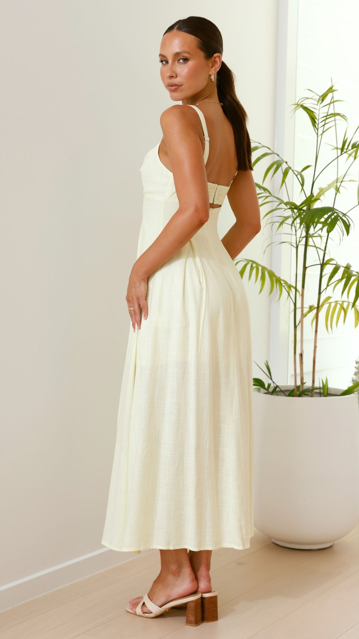 Shaylee Maxi Dress - Yellow