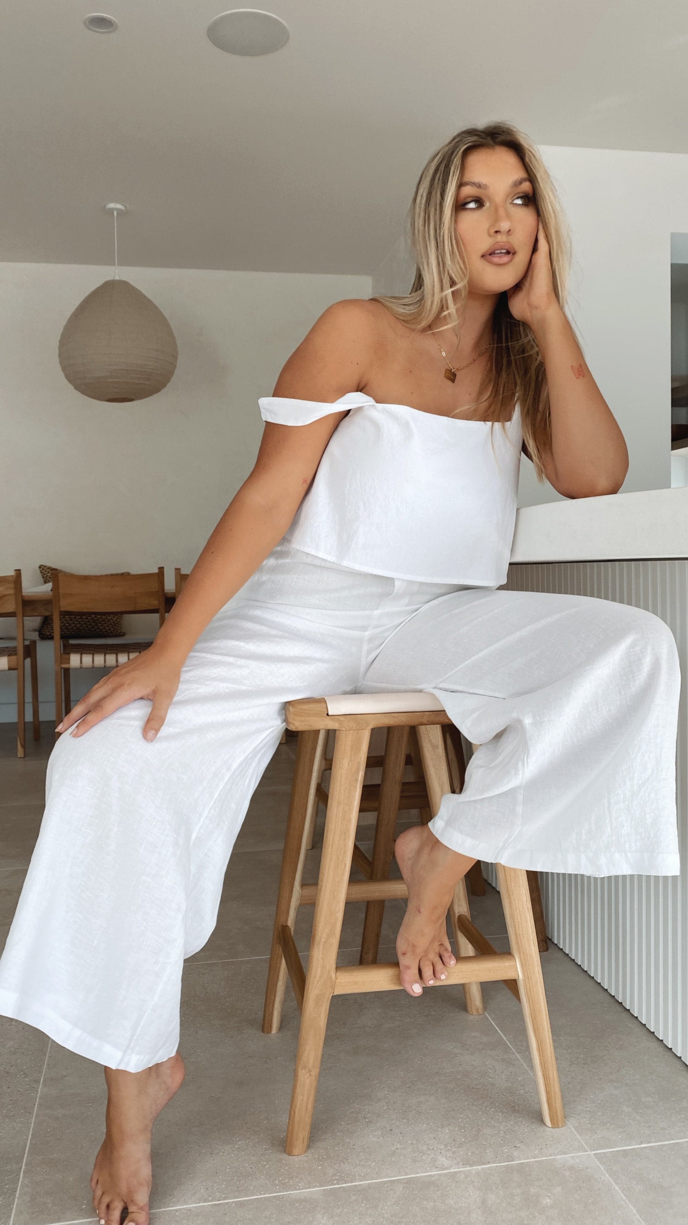 Oceana Pants - White