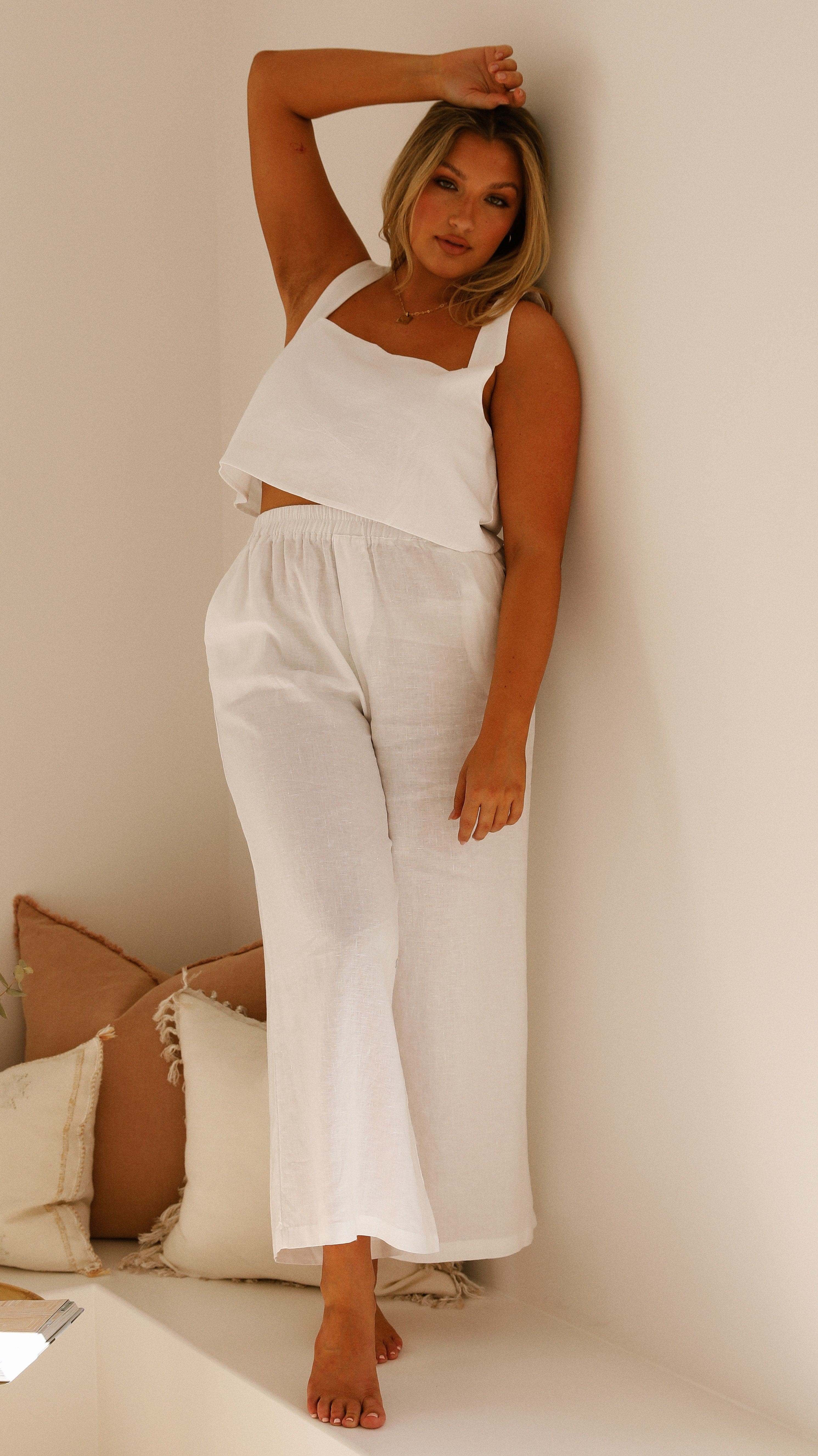 Oceana Pants - White