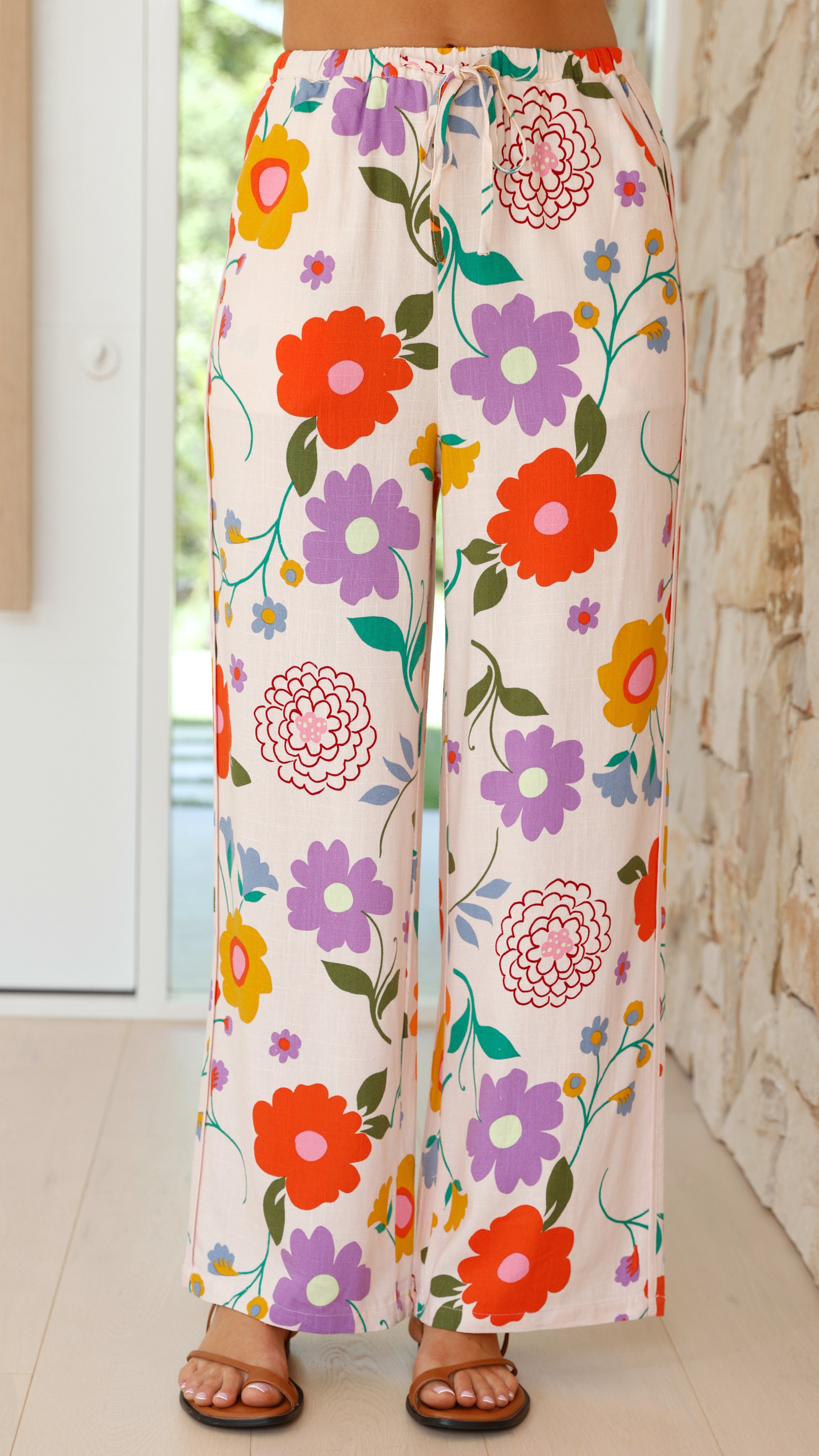 Dalinda Pants - Amsterdam Print