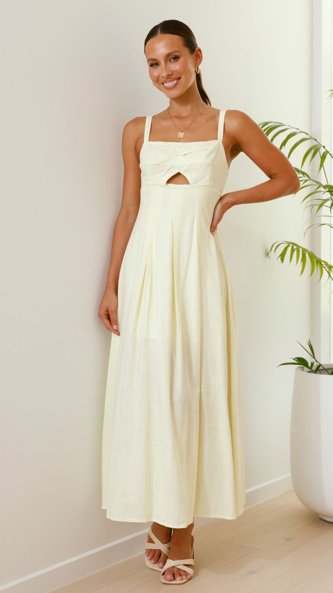 Shaylee Maxi Dress - Yellow
