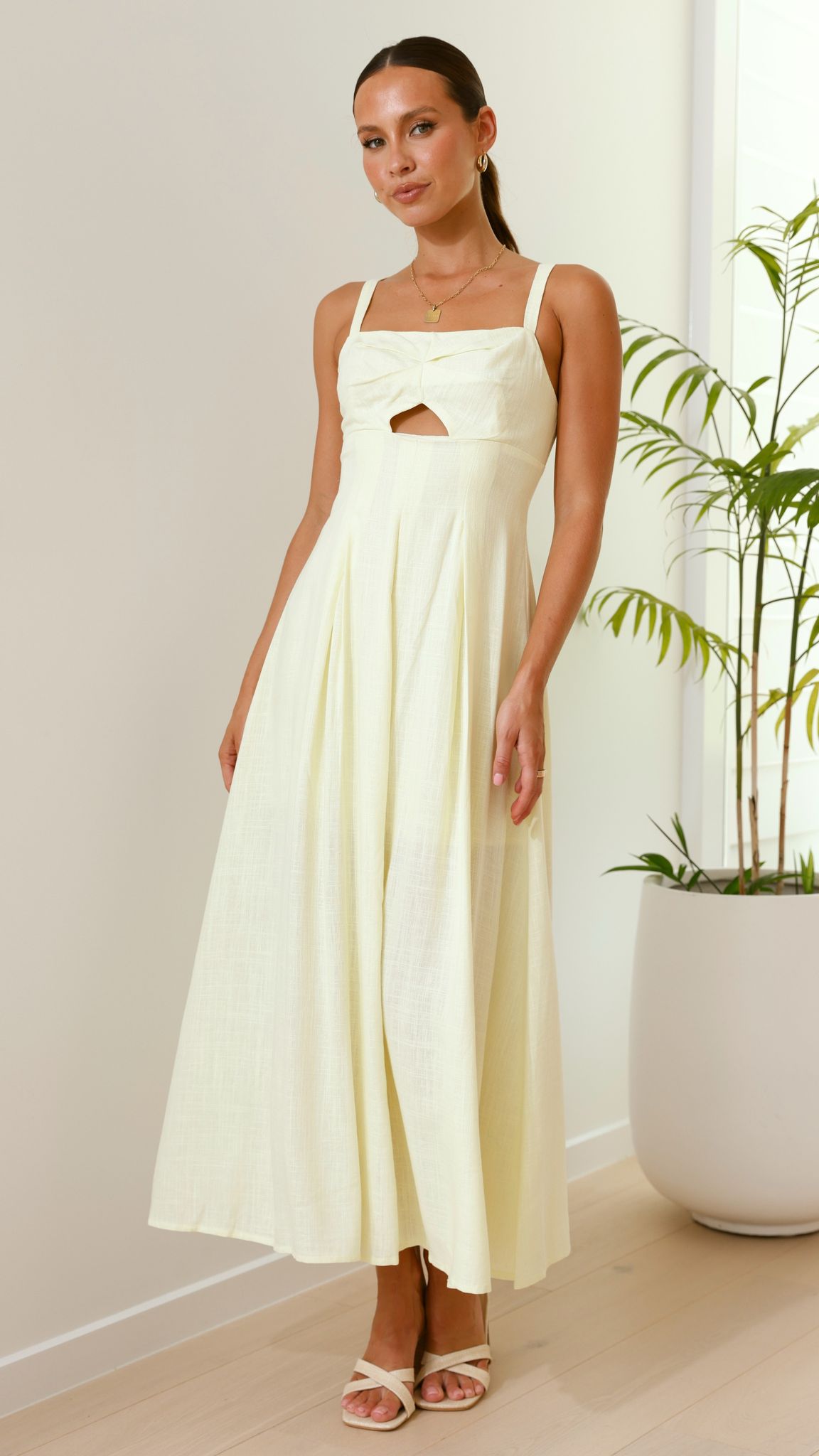 Shaylee Maxi Dress - Yellow
