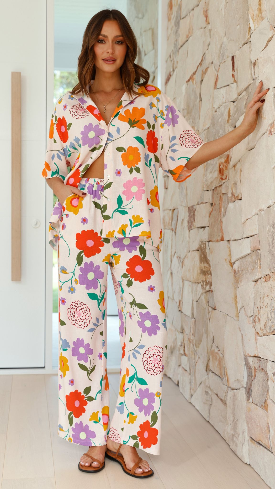 Dalinda Pants - Amsterdam Print