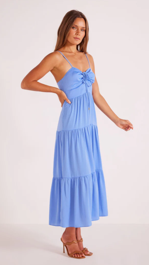 Solana Midi Dress - Cornflower