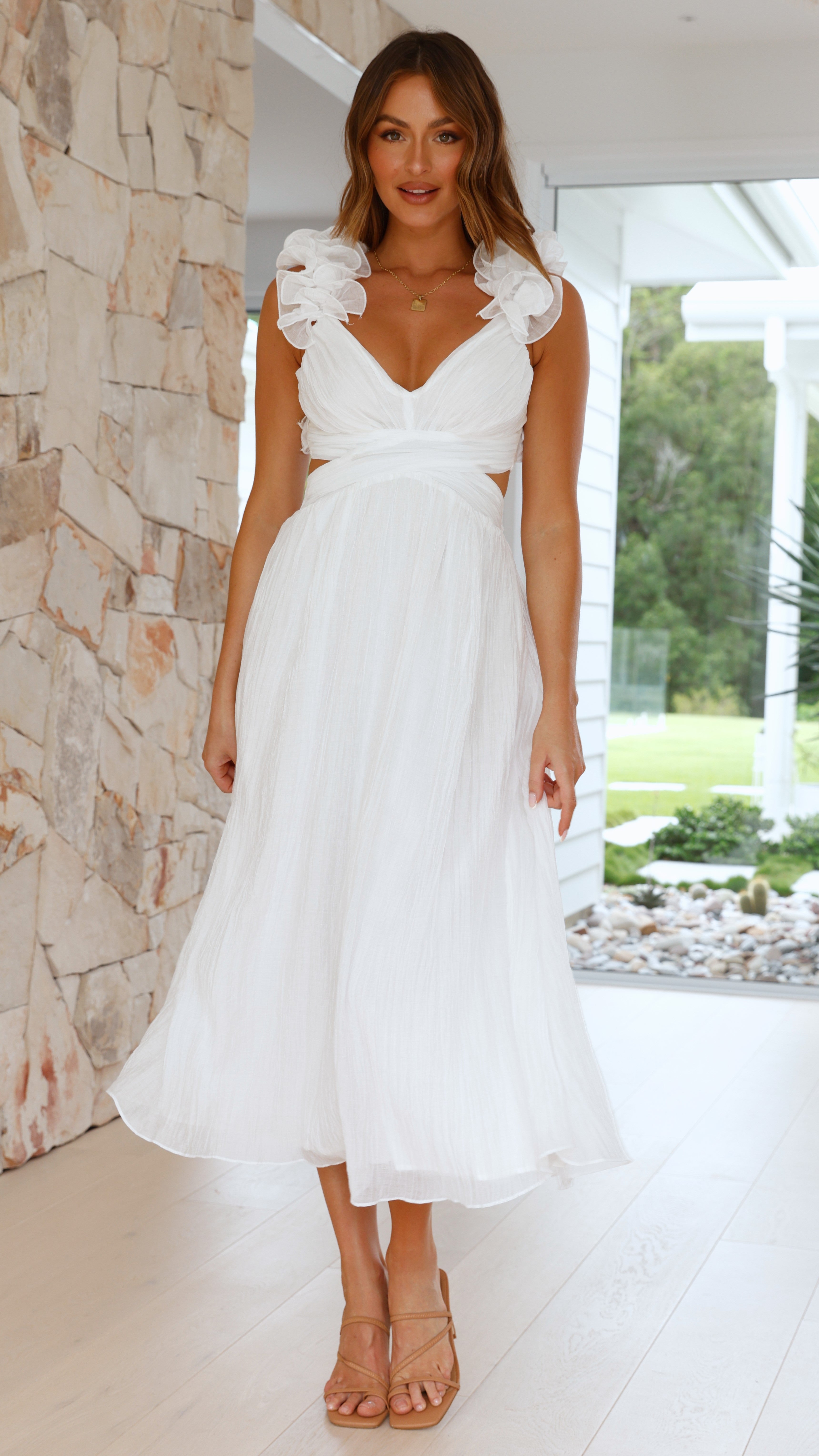 Cadell Maxi Dress - White