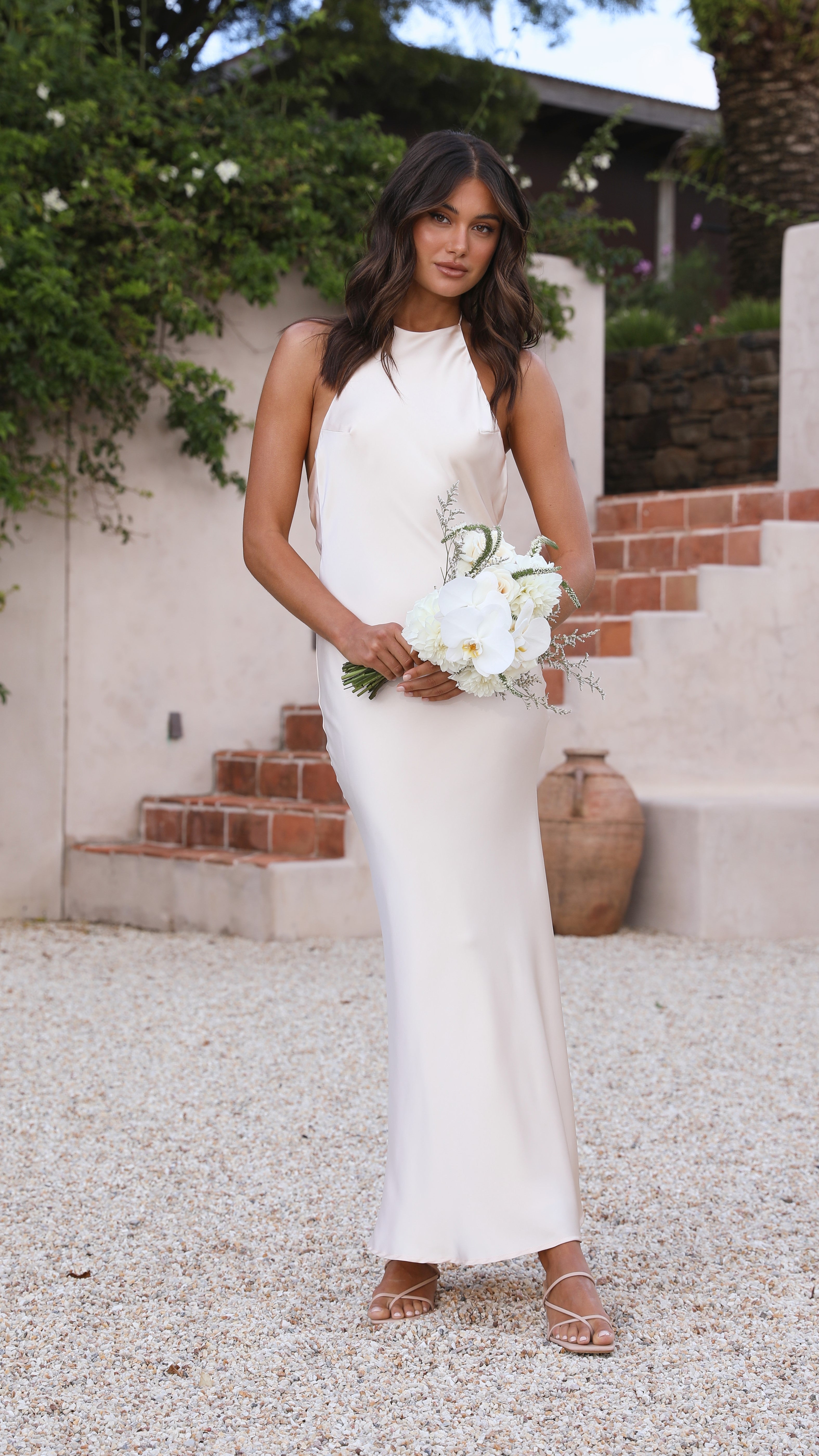 Halsey Maxi Dress - Champagne