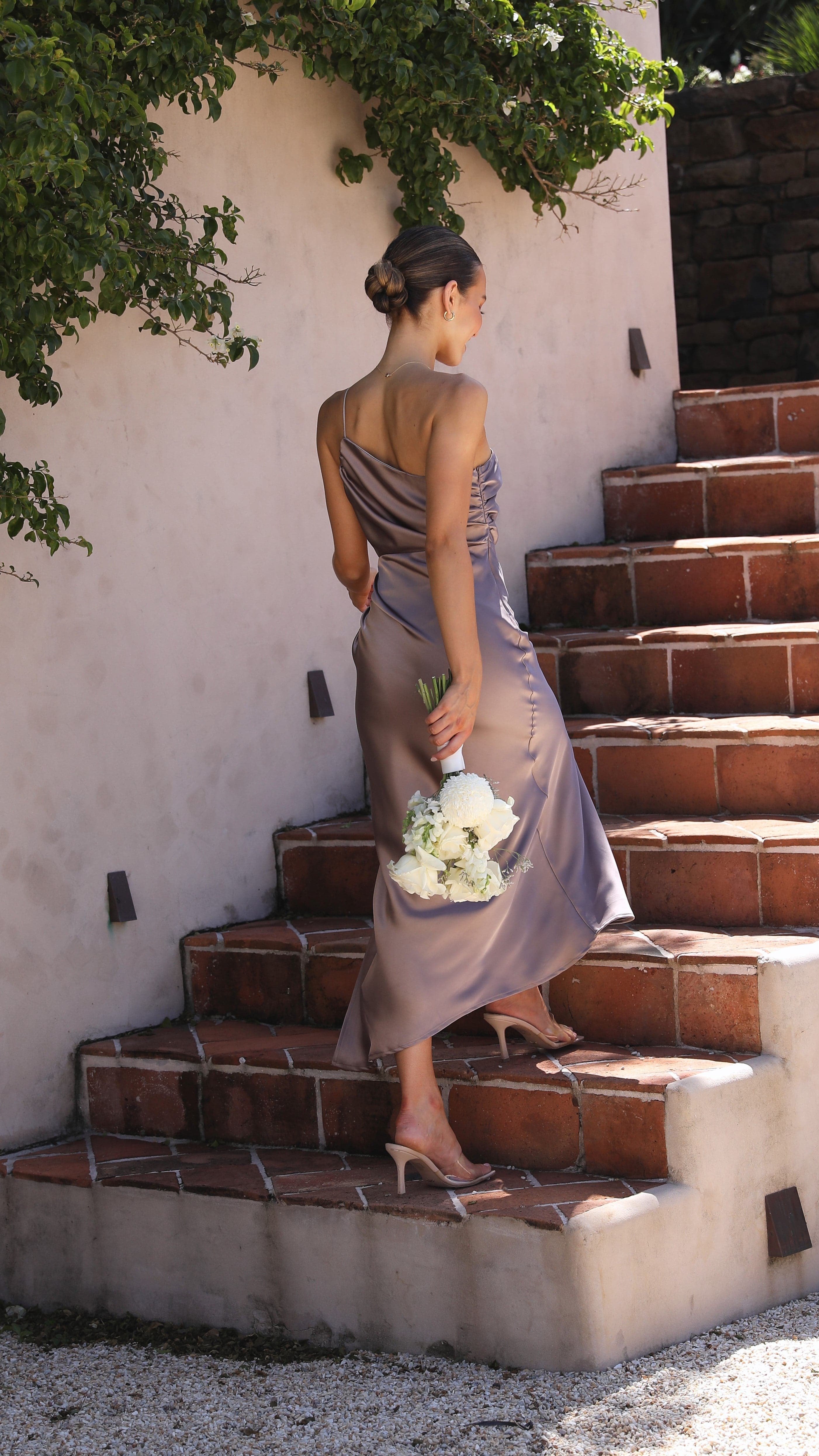 Nyla Maxi Dress - Mushroom