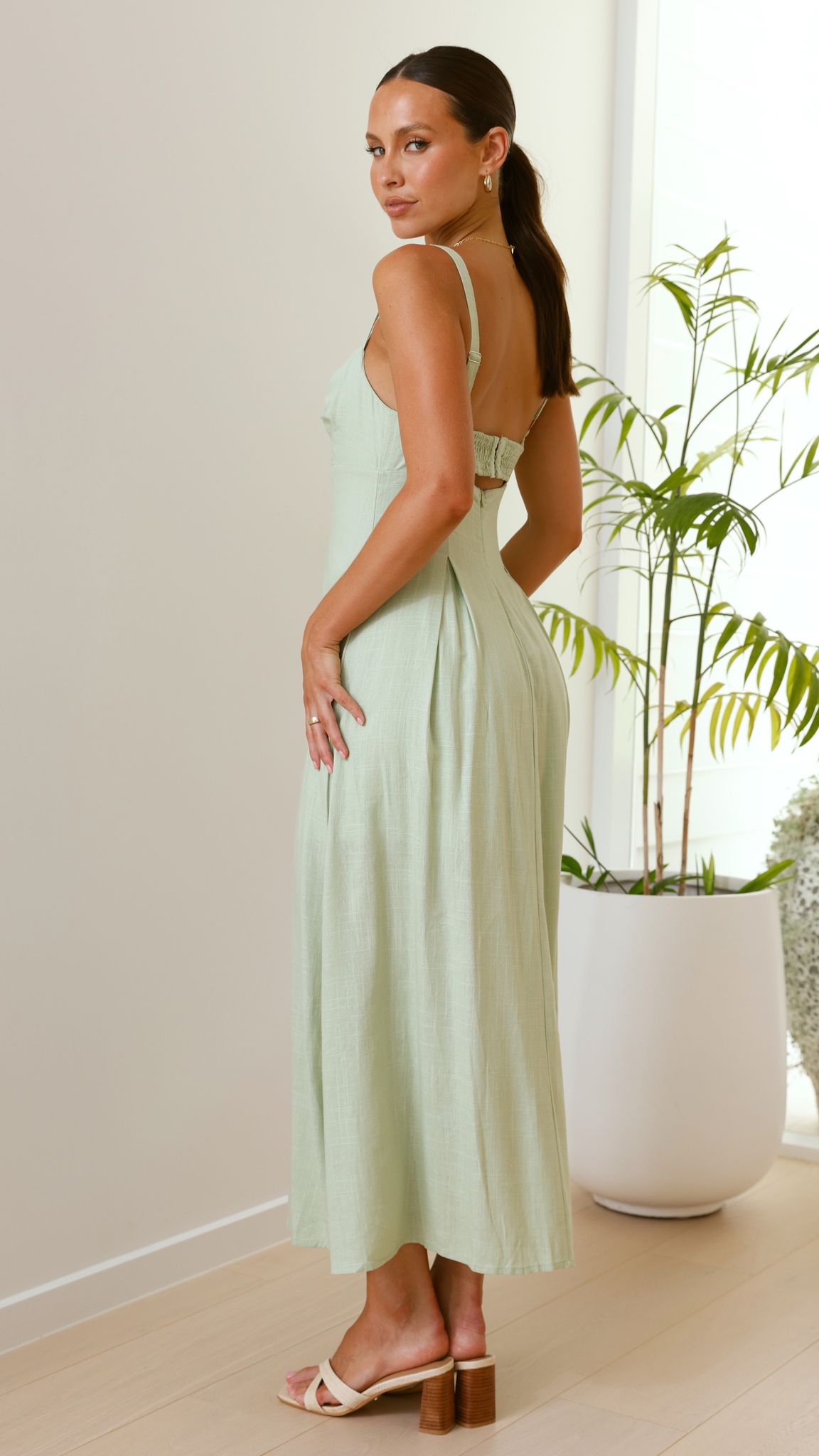 Shaylee Maxi Dress - Sage