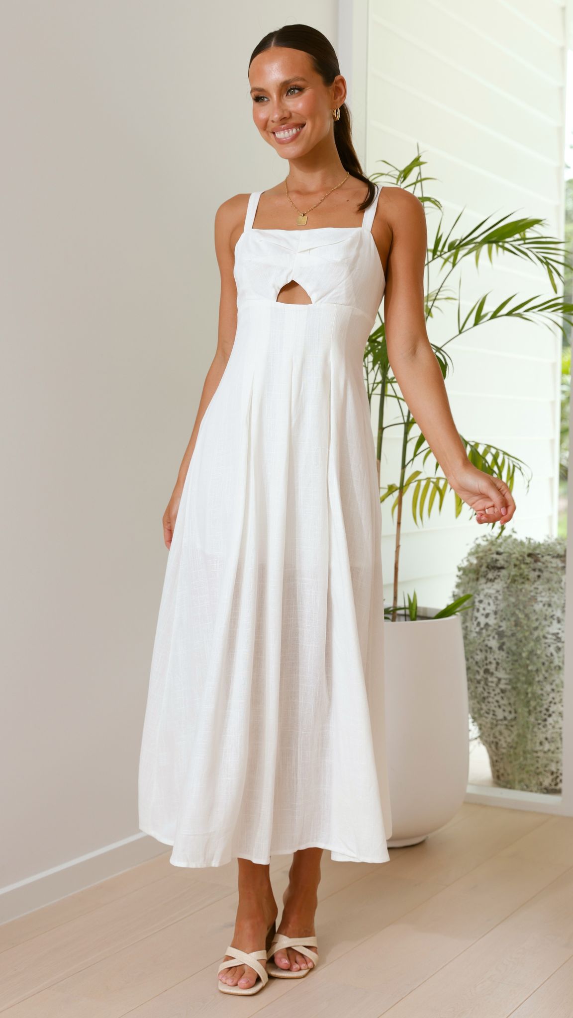 Shaylee Maxi Dress - White