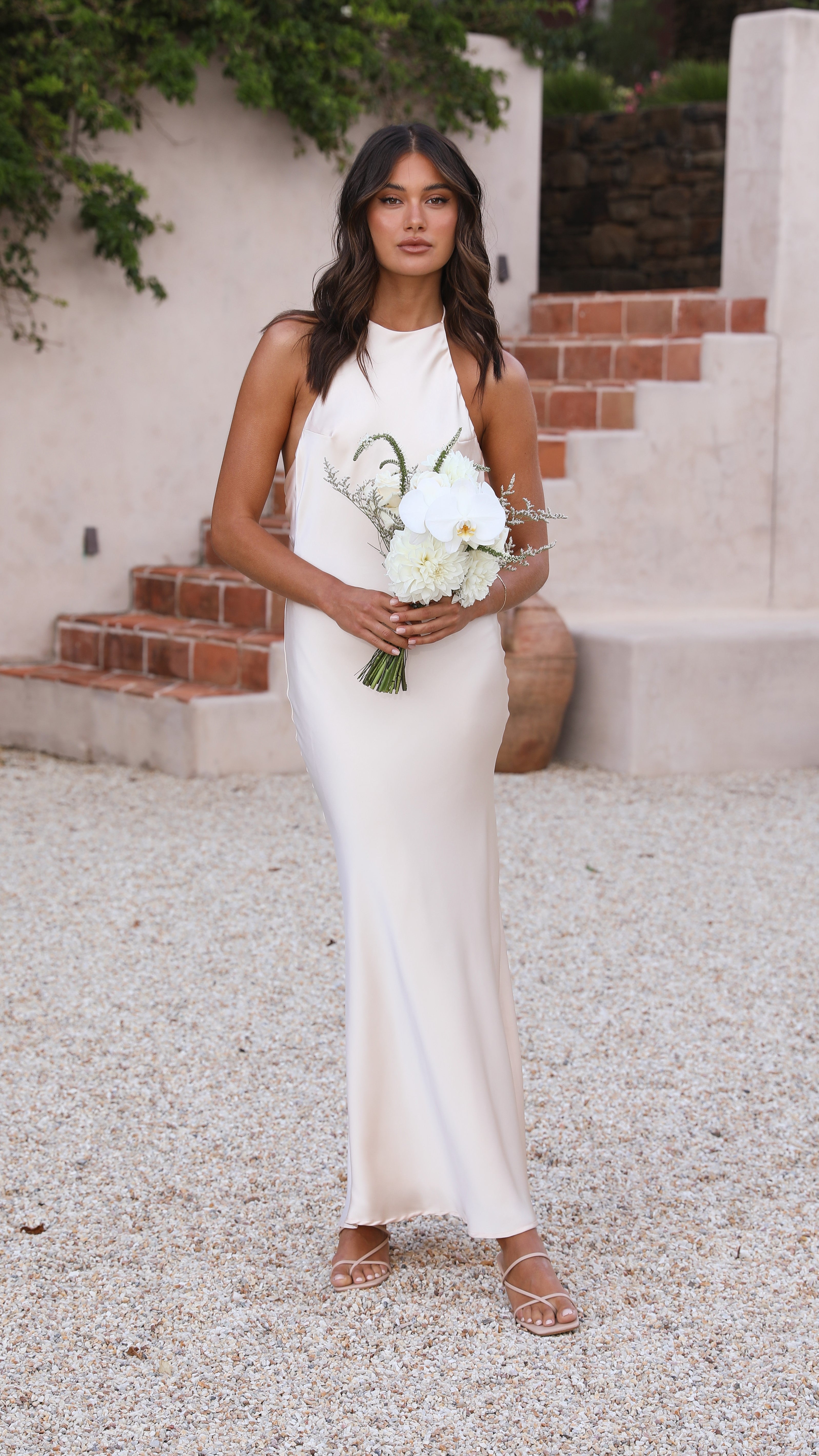 Halsey Maxi Dress - Champagne