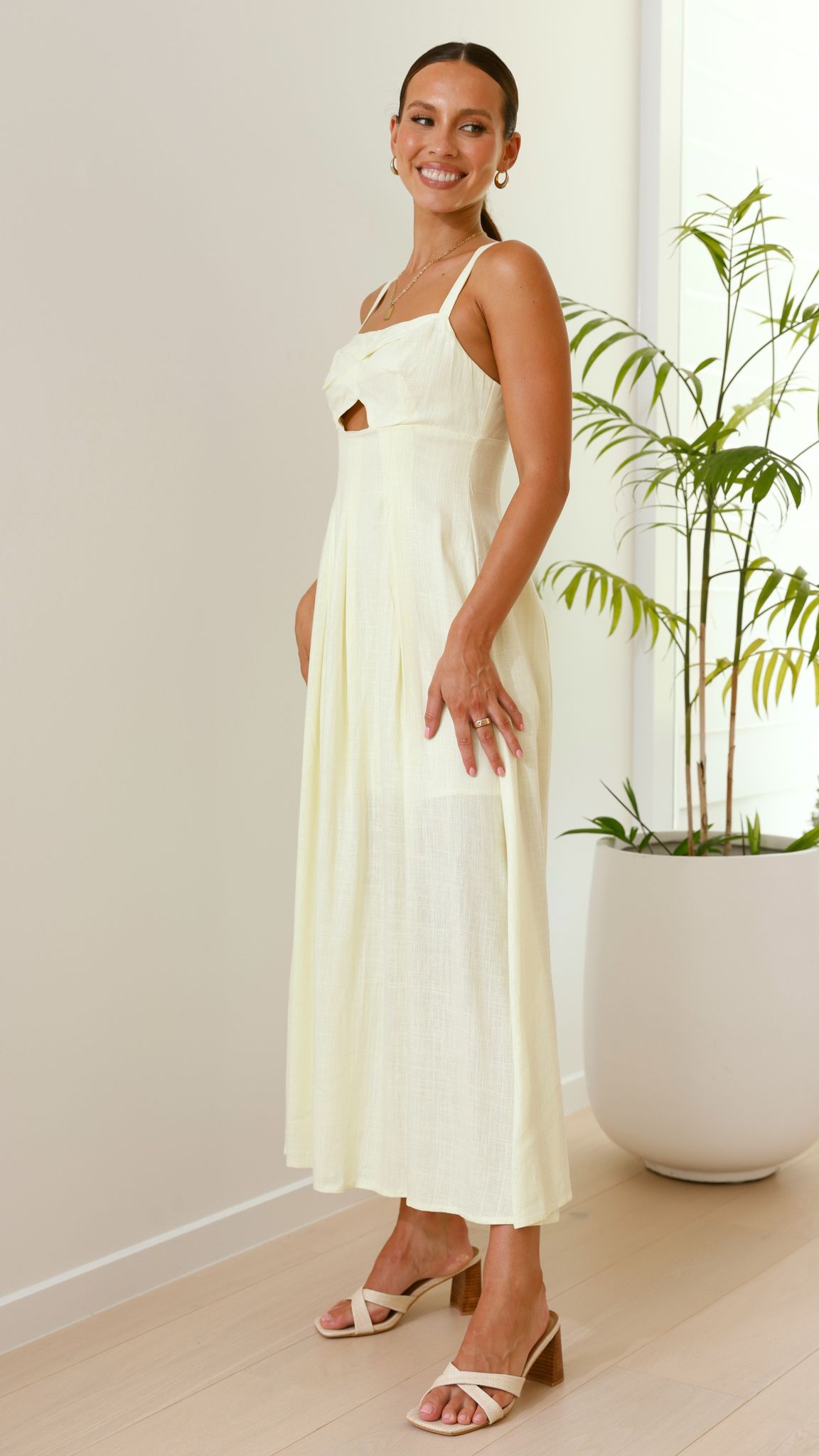 Shaylee Maxi Dress - Yellow