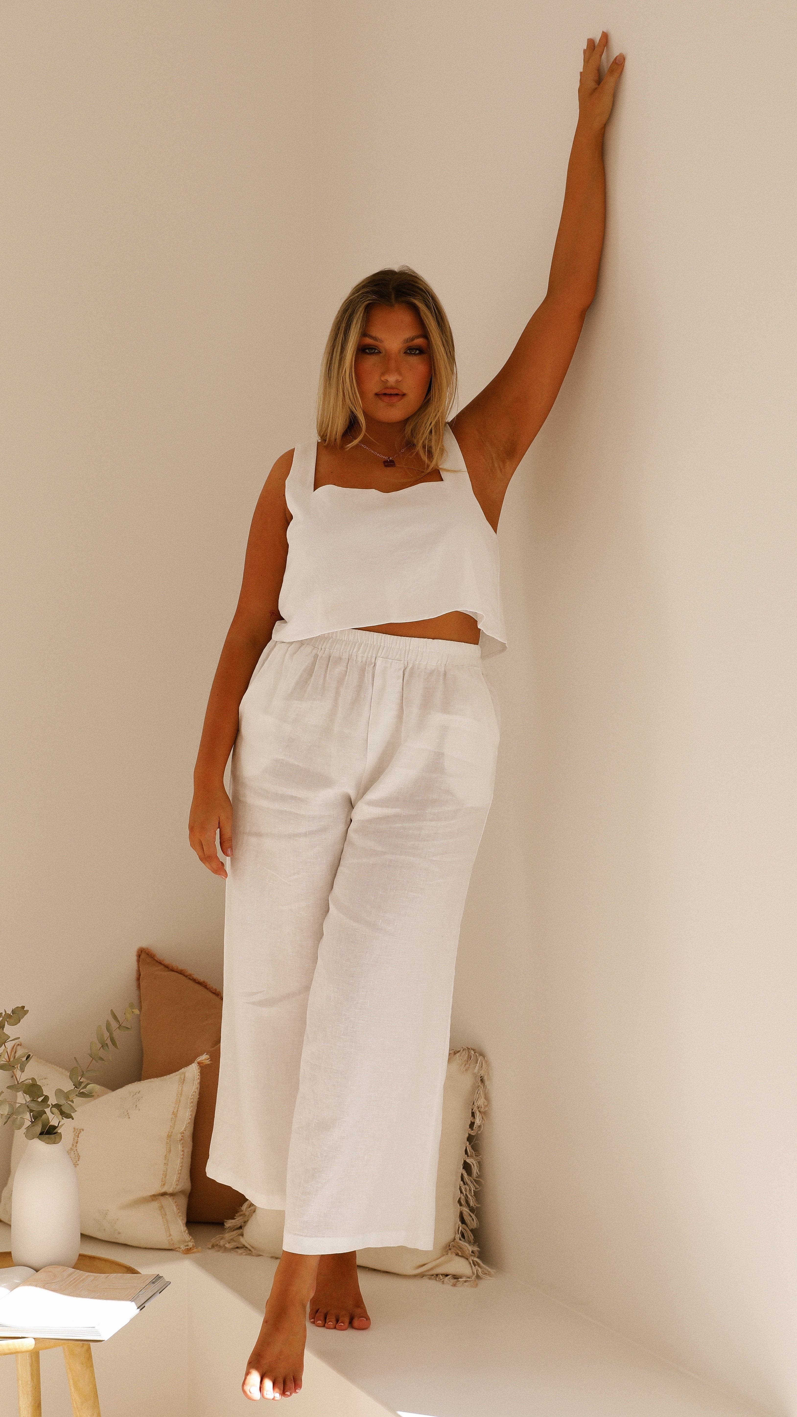 Oceana Pants - White