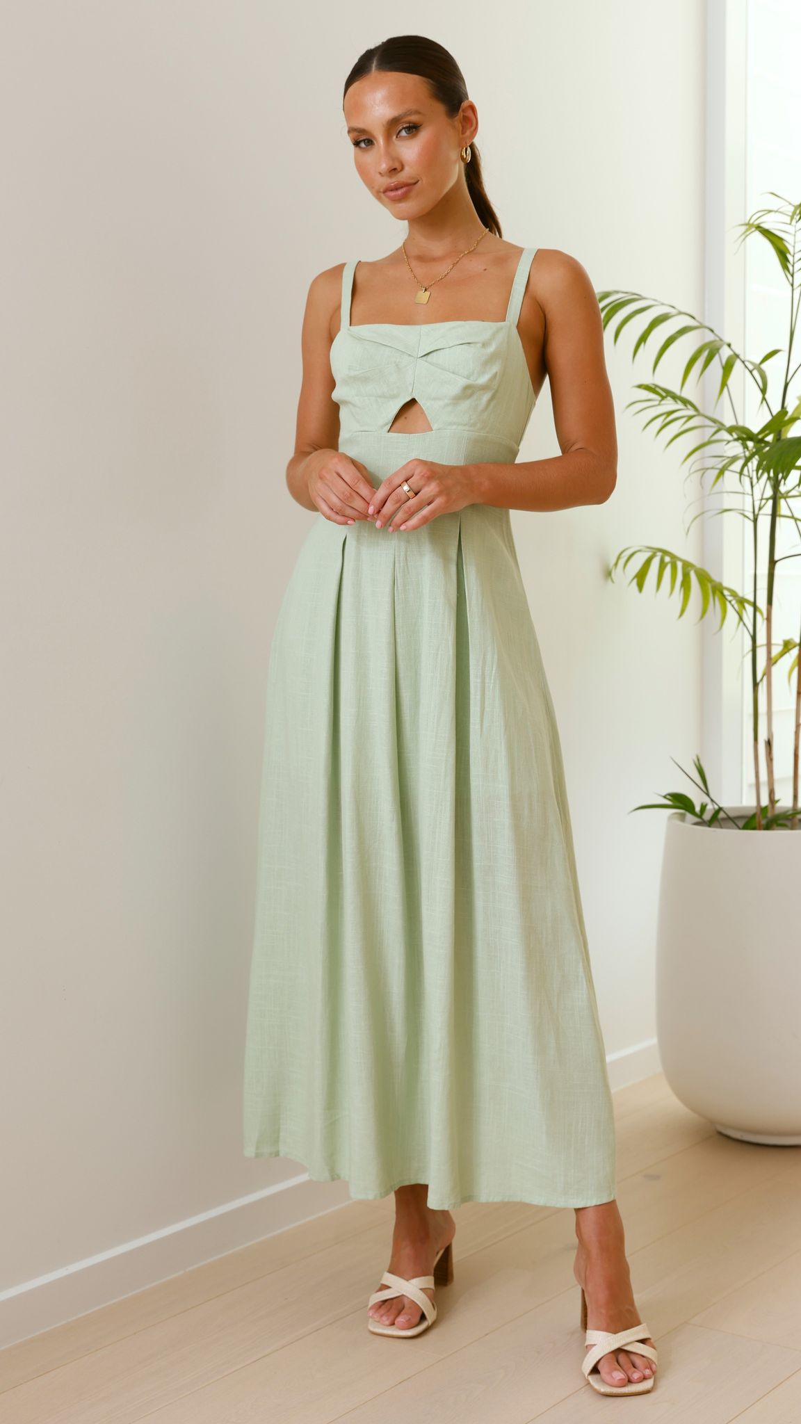 Shaylee Maxi Dress - Sage