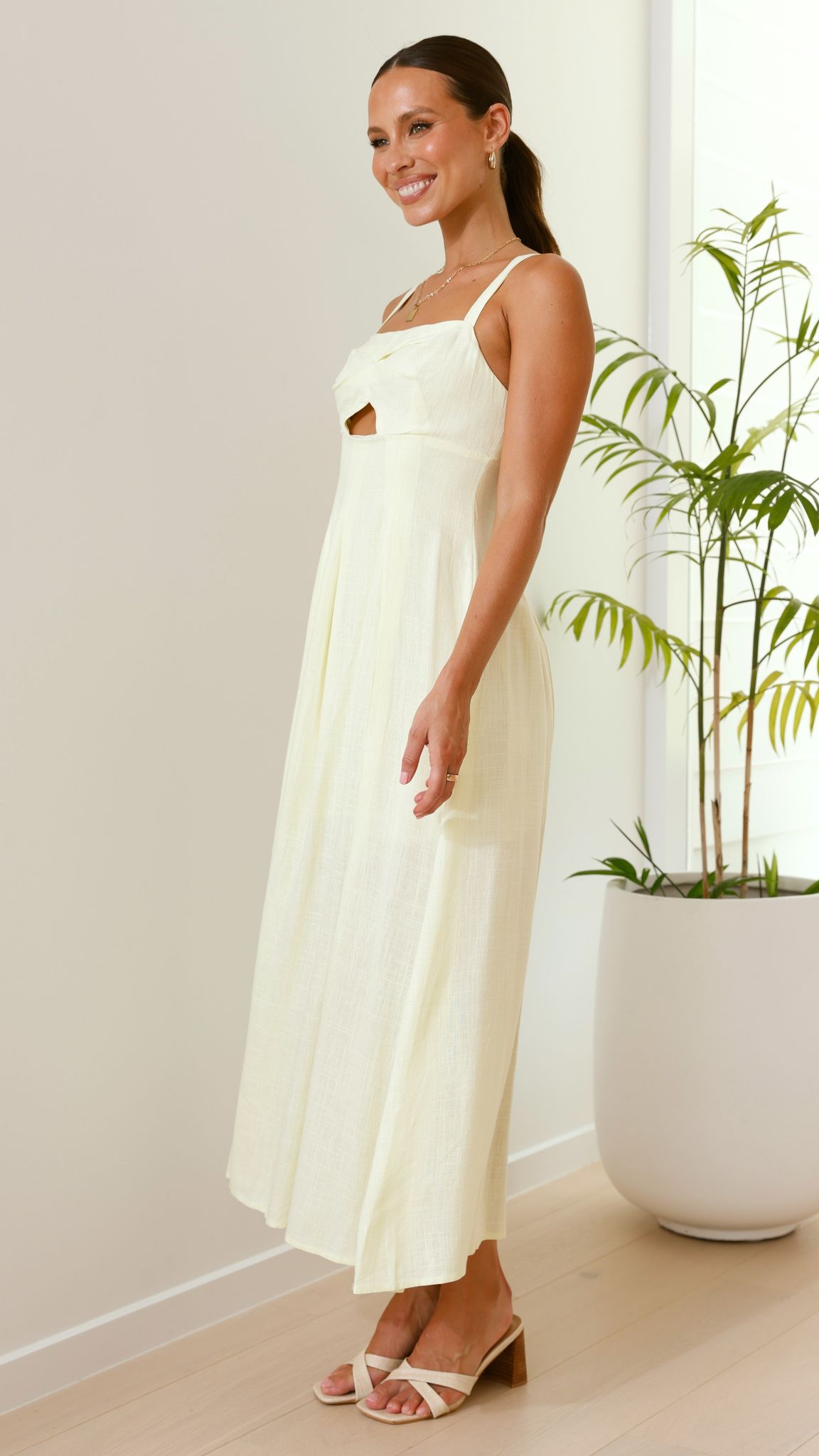 Shaylee Maxi Dress - Yellow