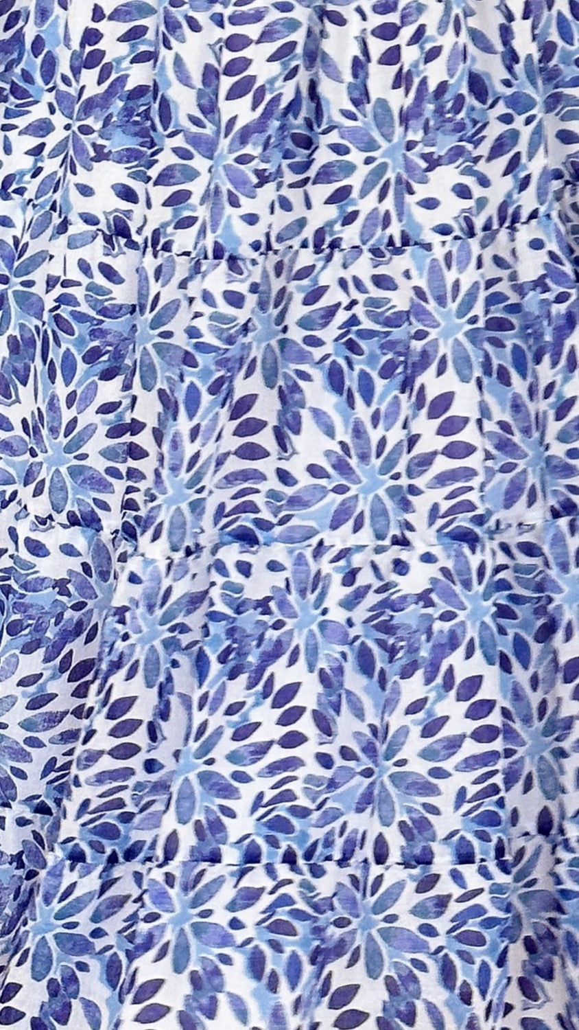 Balthazar Maxi Dress - Blue Floral