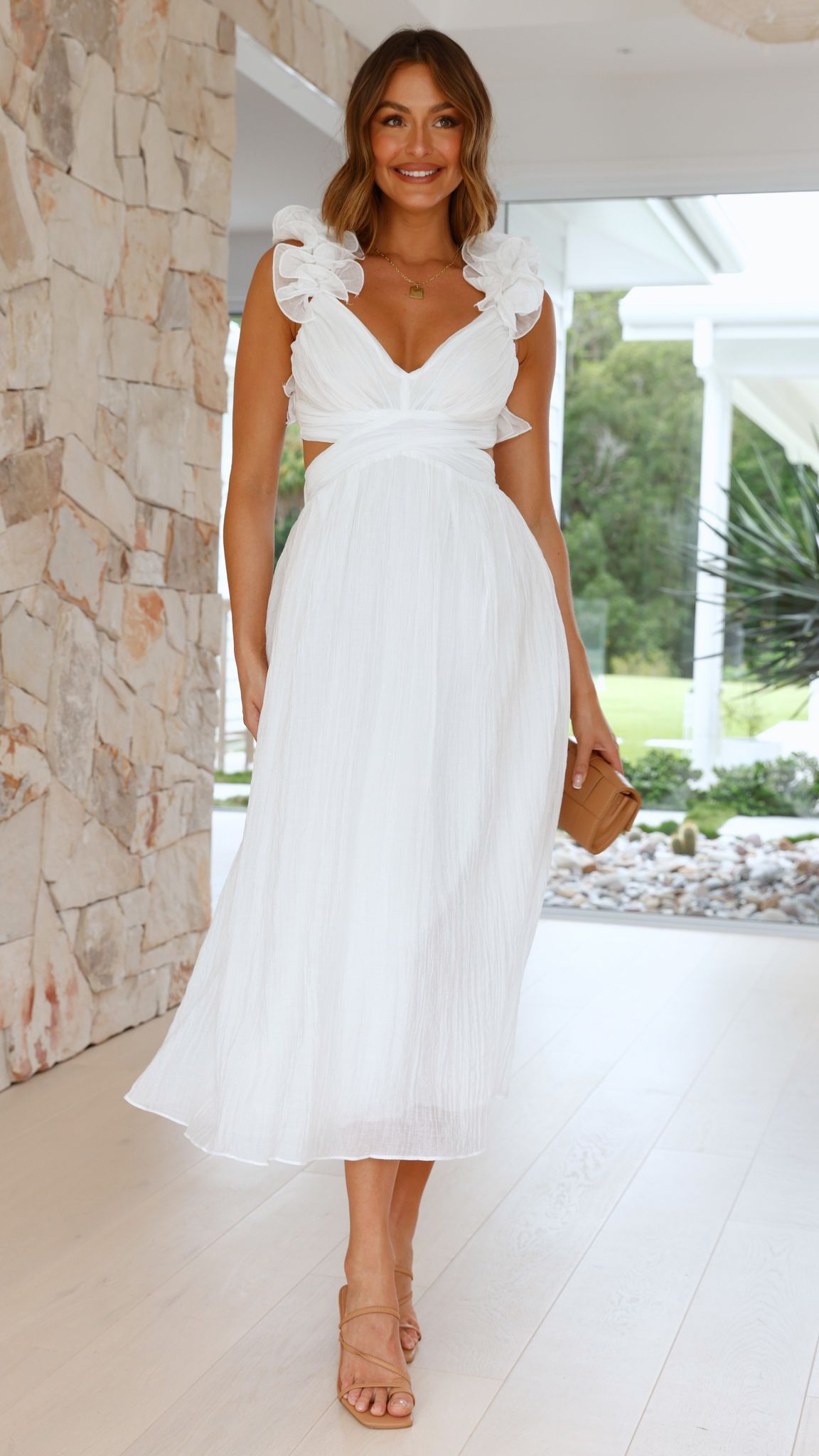 Cadell Maxi Dress - White
