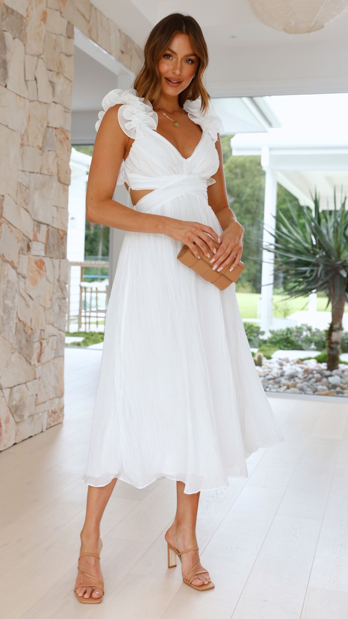 Cadell Maxi Dress - White