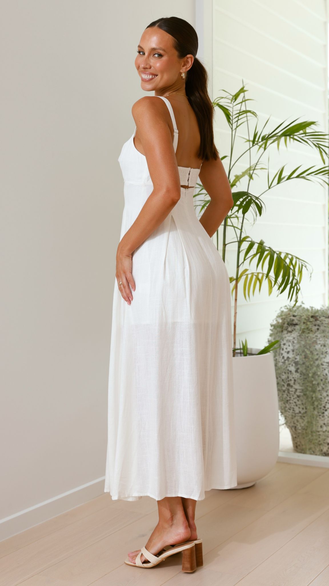 Shaylee Maxi Dress - White