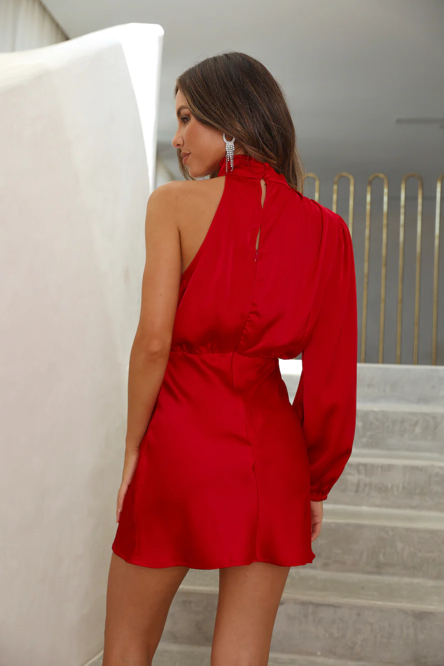 Meet Tonight Dress Red