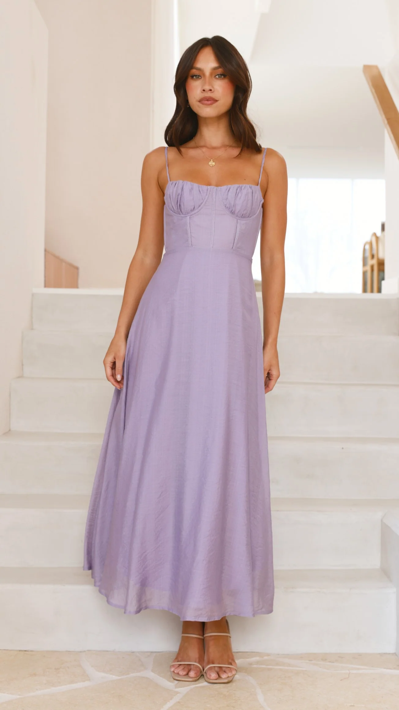 Rahima Maxi Dress - Lilac