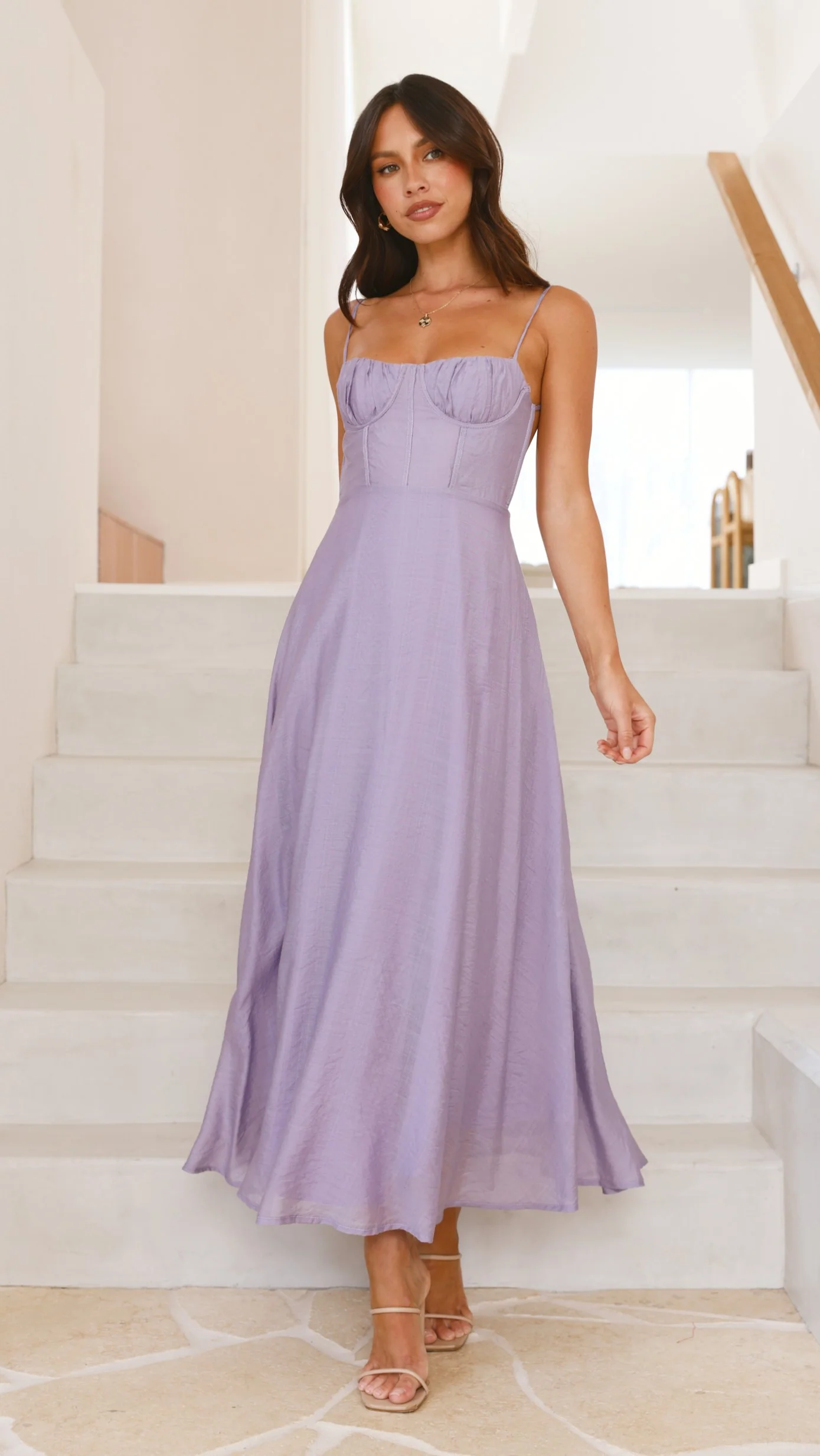 Rahima Maxi Dress - Lilac