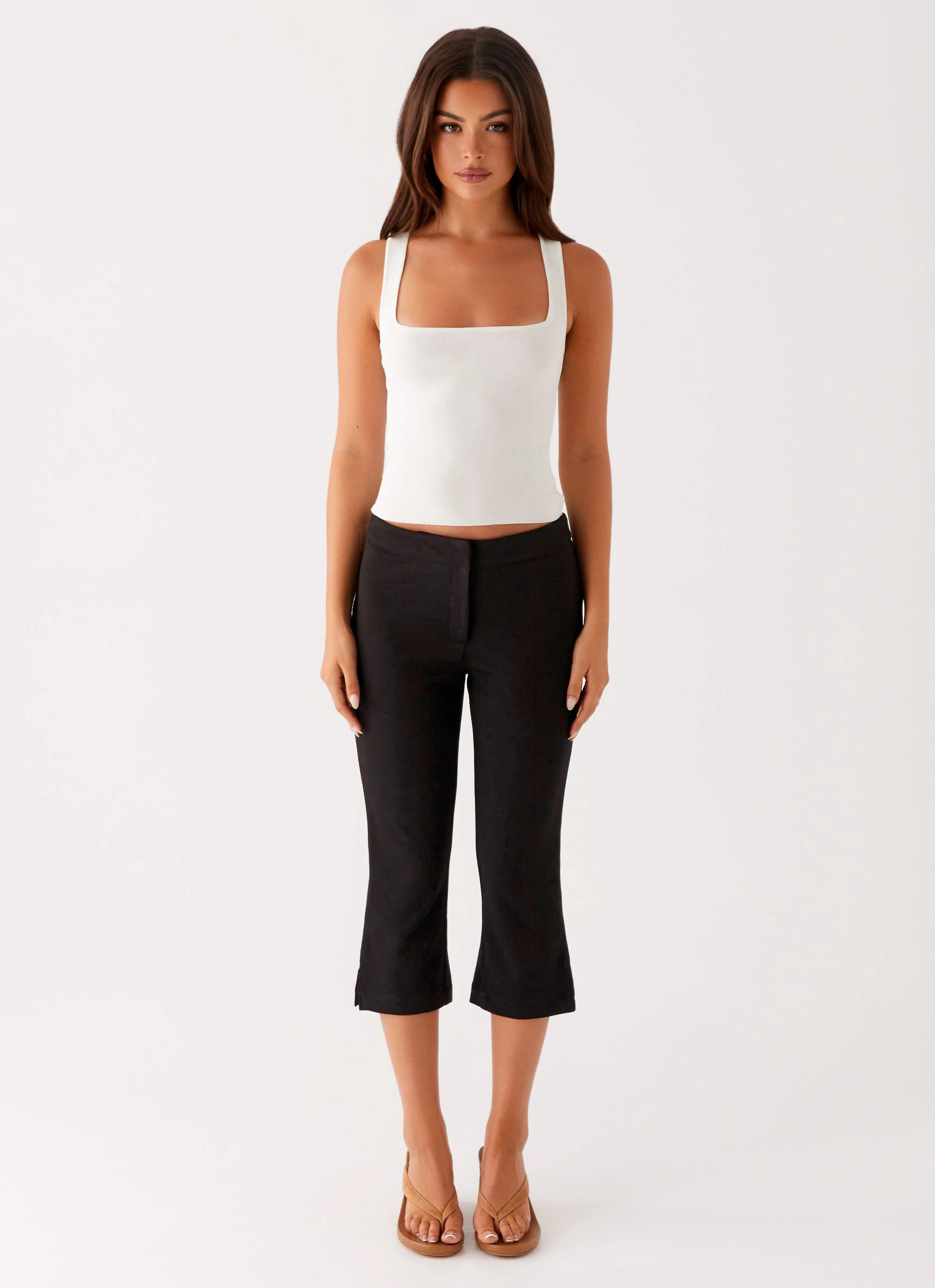 Rue Capri Pants - Black