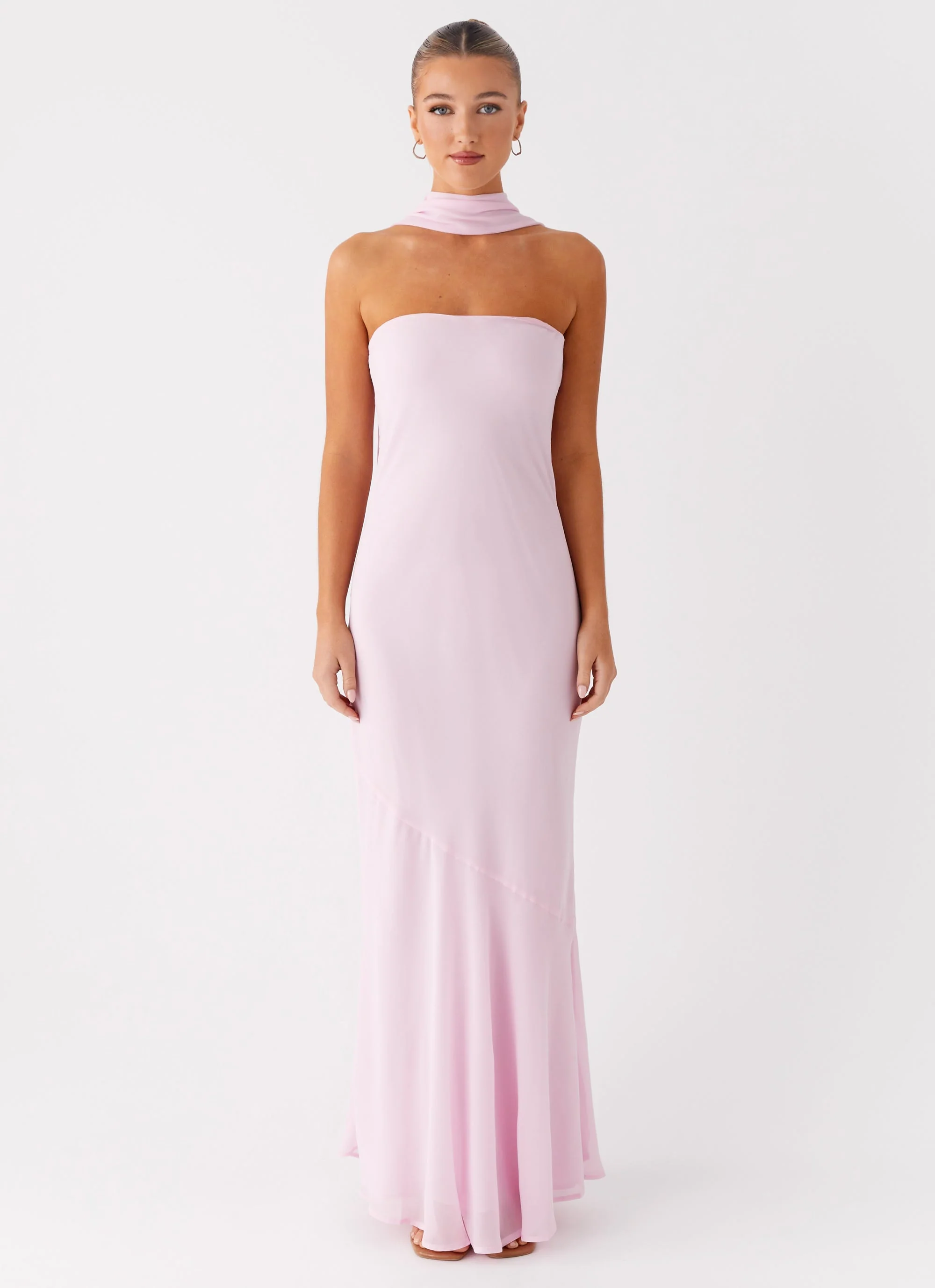 Under The Pagoda Maxi Dress - Pink
