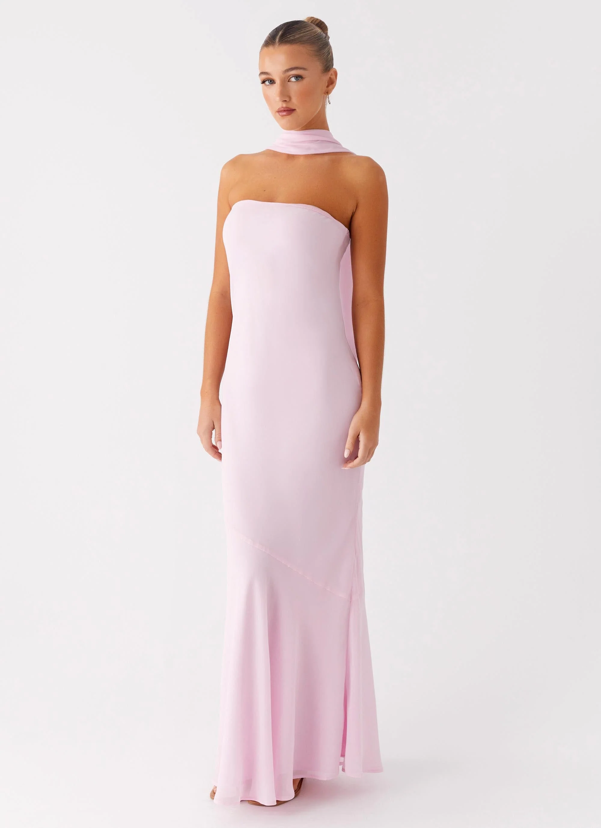 Under The Pagoda Maxi Dress - Pink