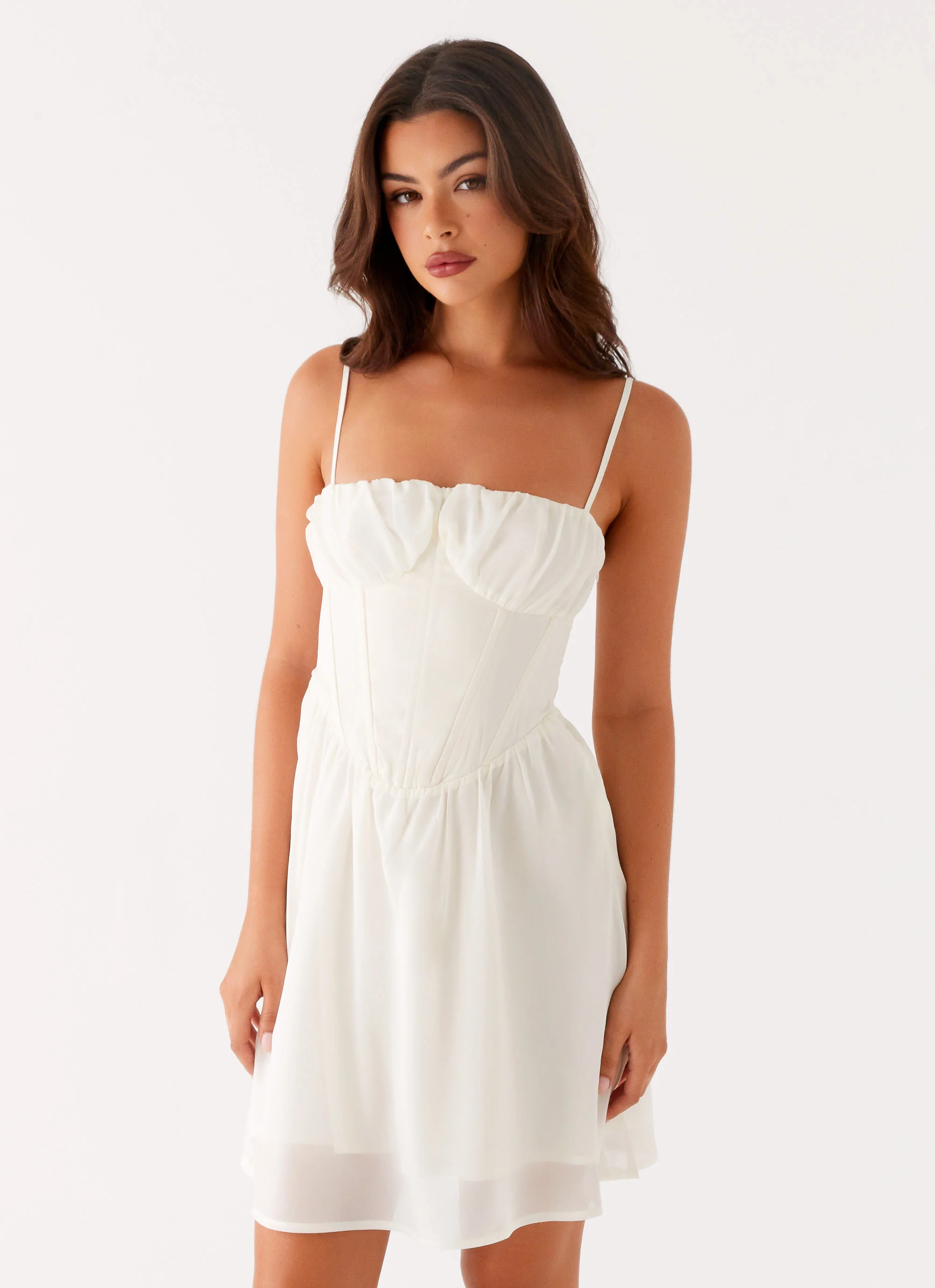 Harmony Mini Dress - Ivory