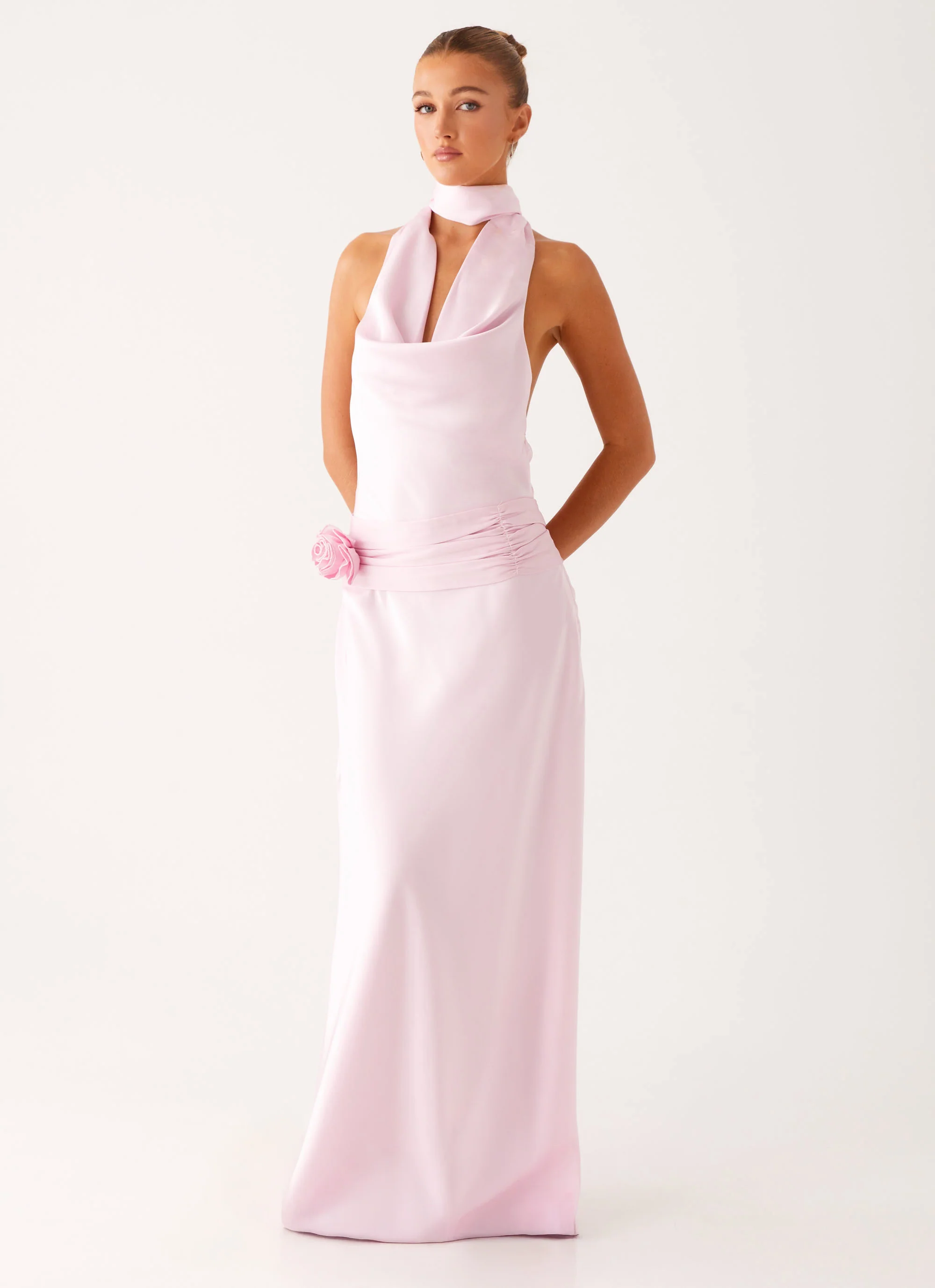 Imani Maxi Dress - Pink