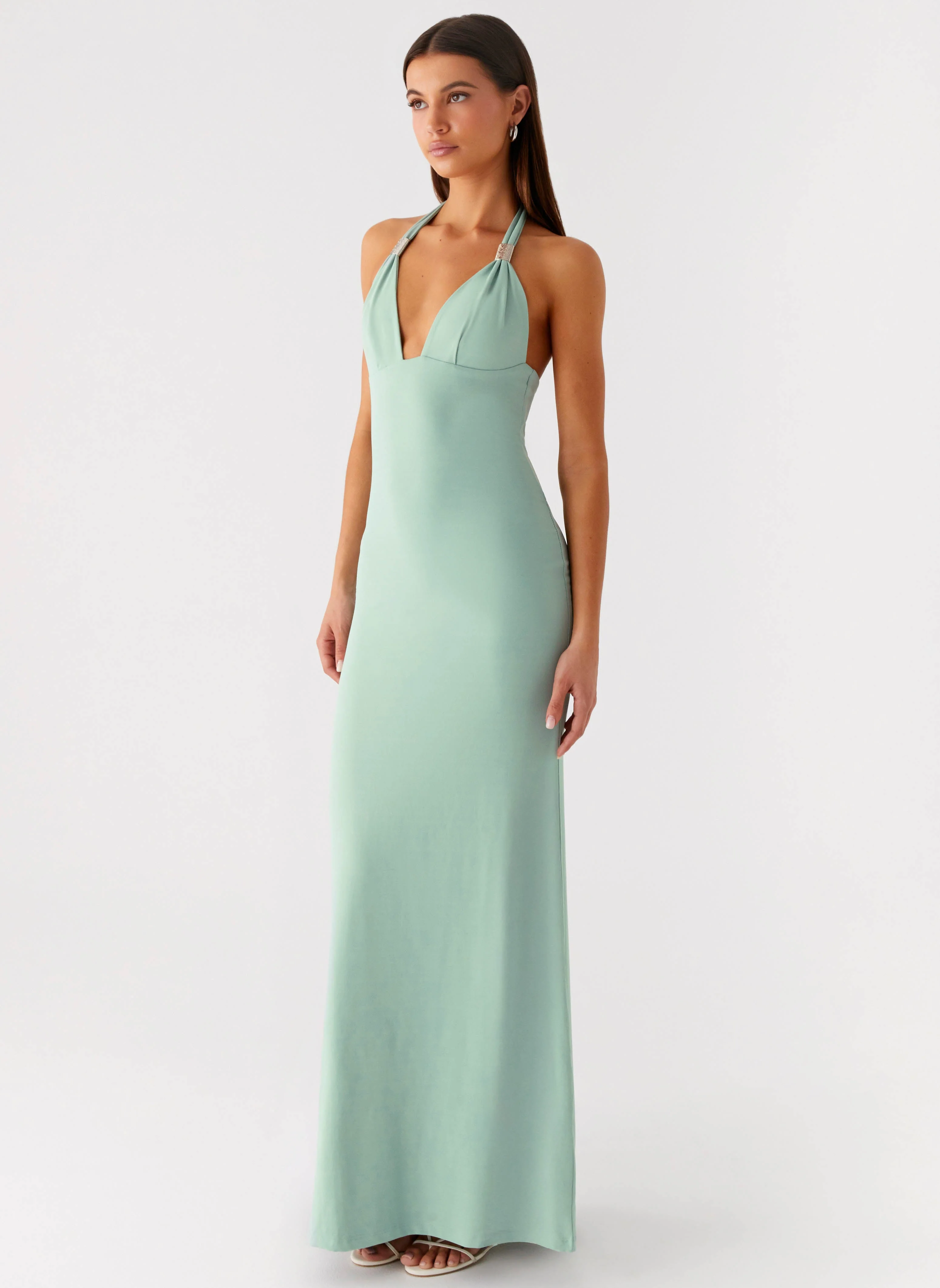 Fern Valley Maxi Dress - Sage