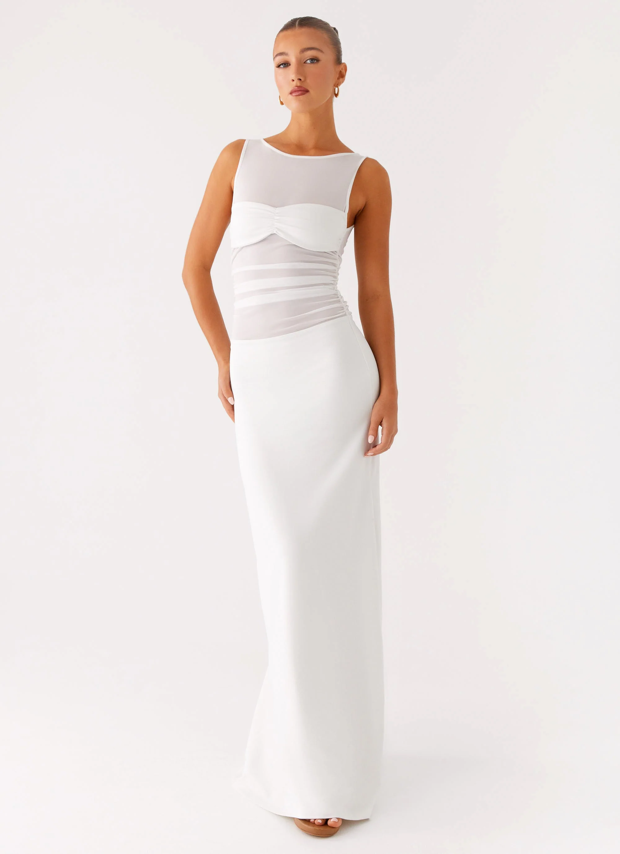 Wesley Maxi Dress - Ivory