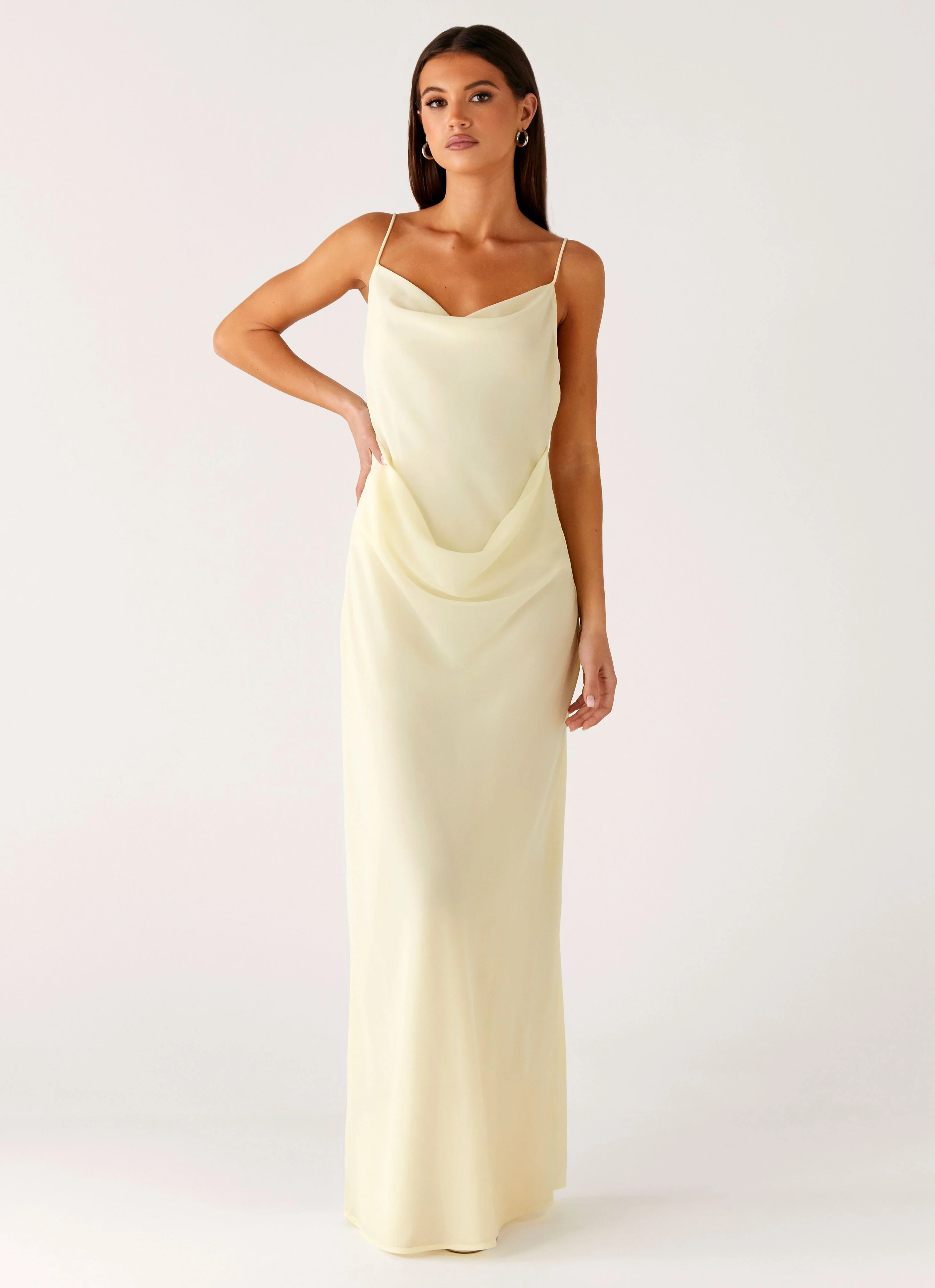 Oliana Maxi Dress - Yellow