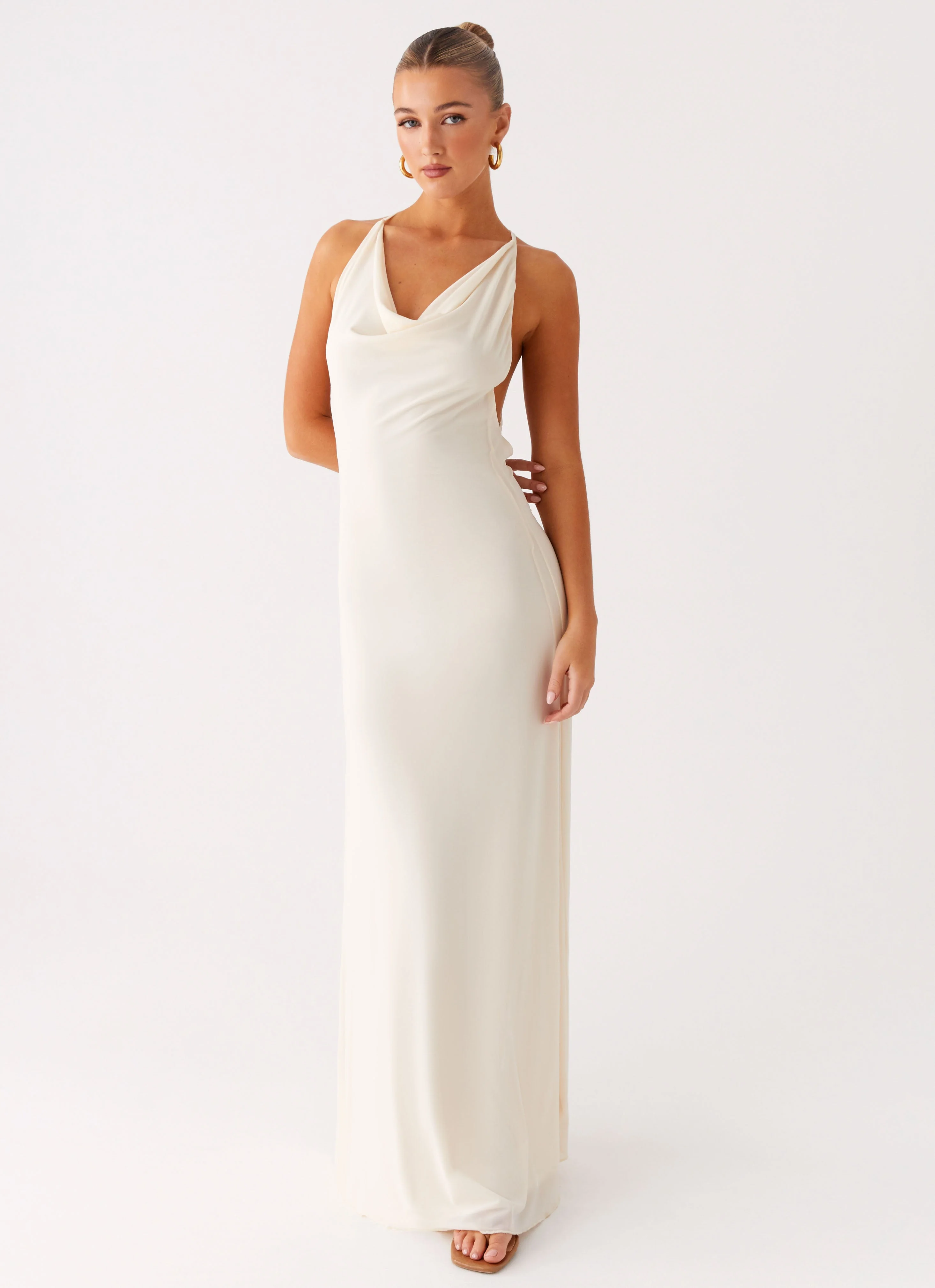 Dahliana Maxi Dress - Off White