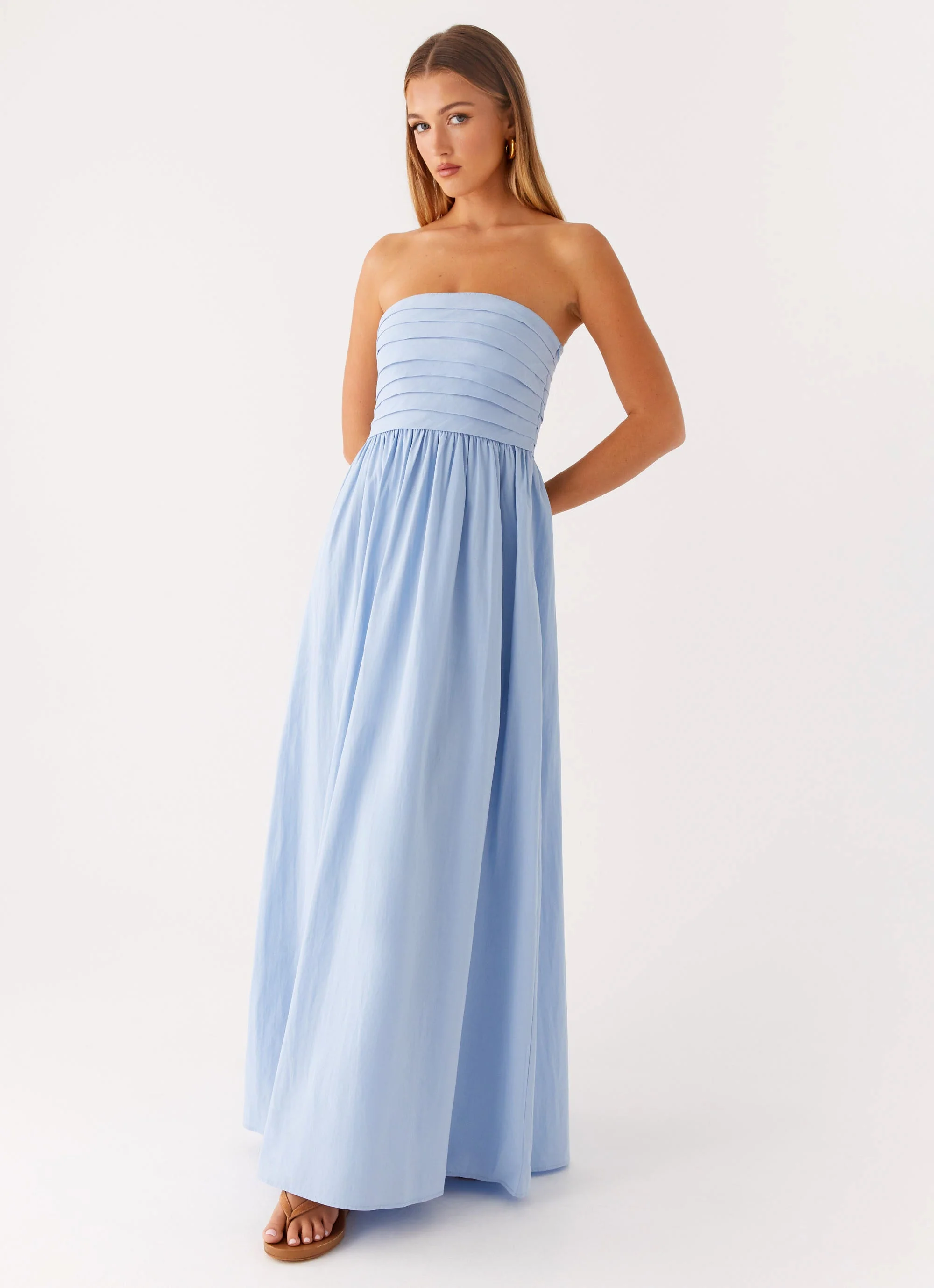 Tamia Maxi Dress - Blue