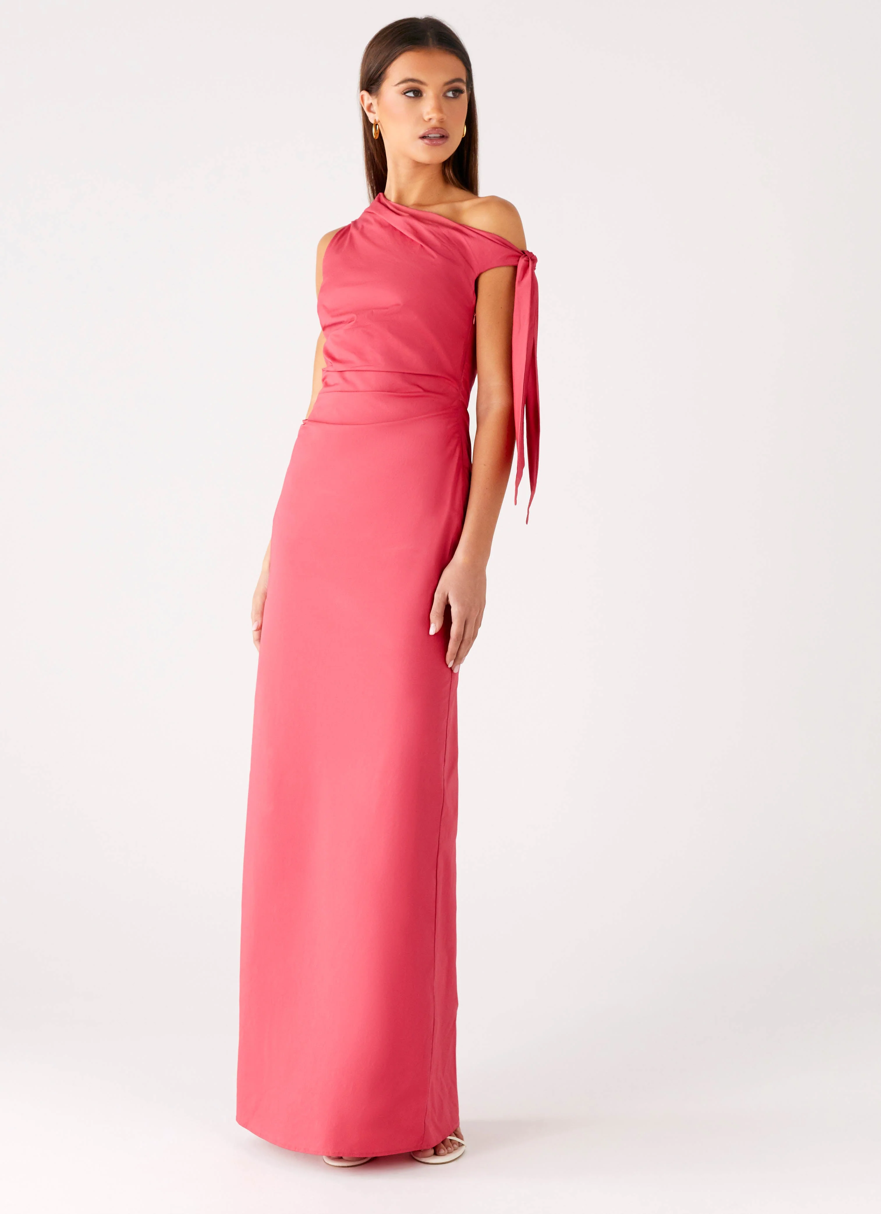 Marella Maxi Dress - Coral