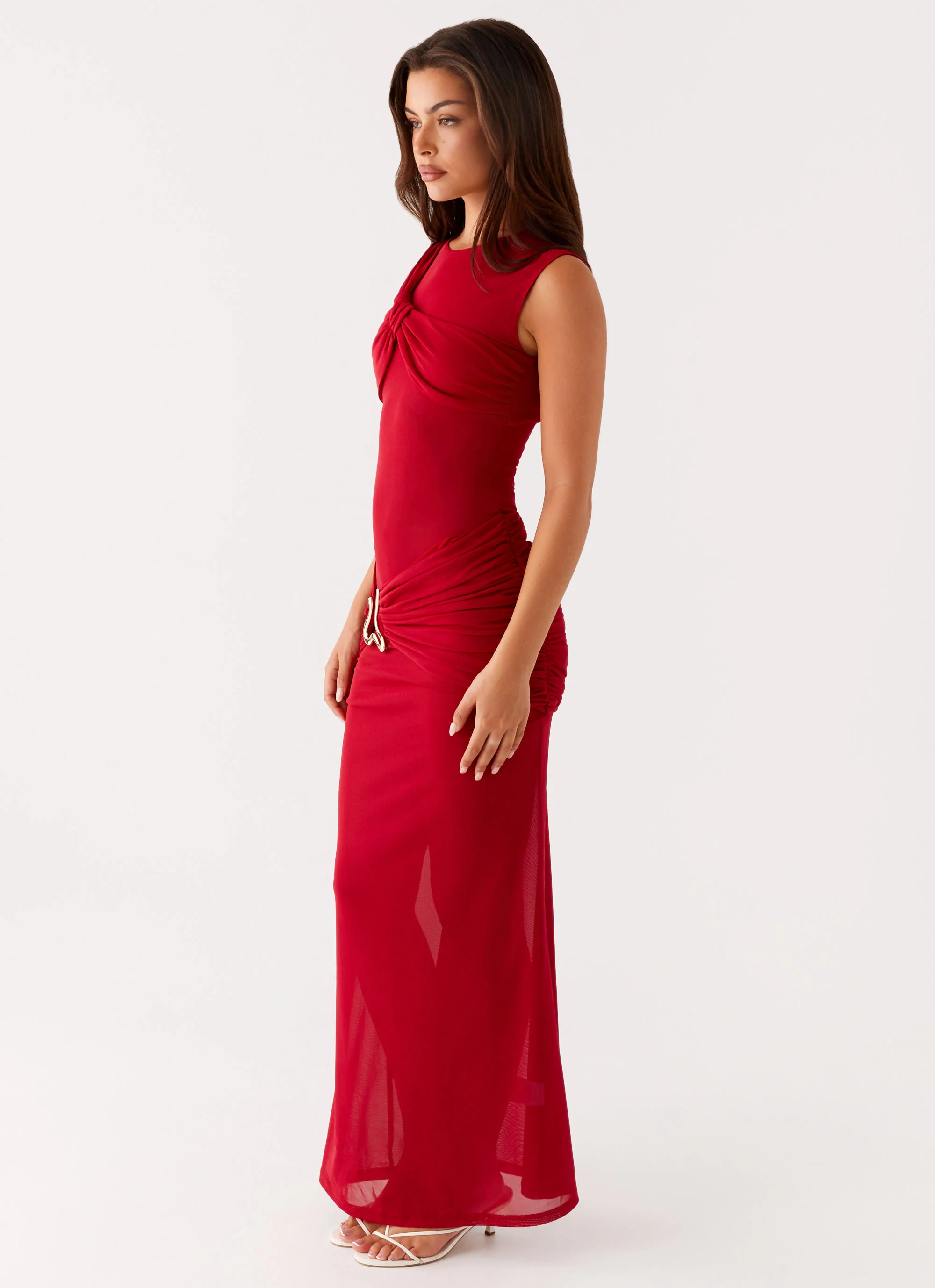 Worldwide Maxi Dress - Raspberry