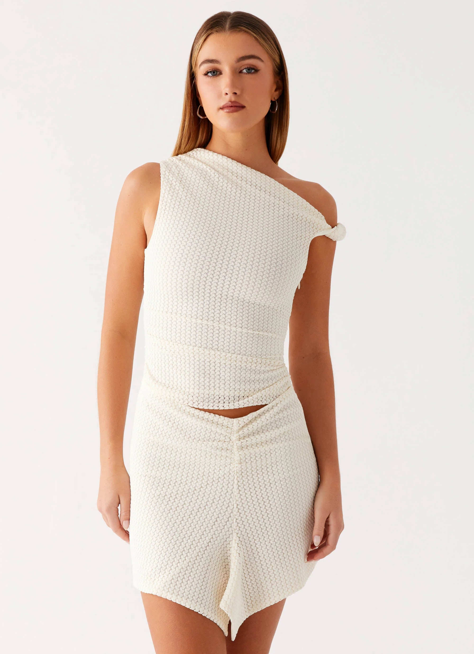 Alina Mini Dress - Ivory