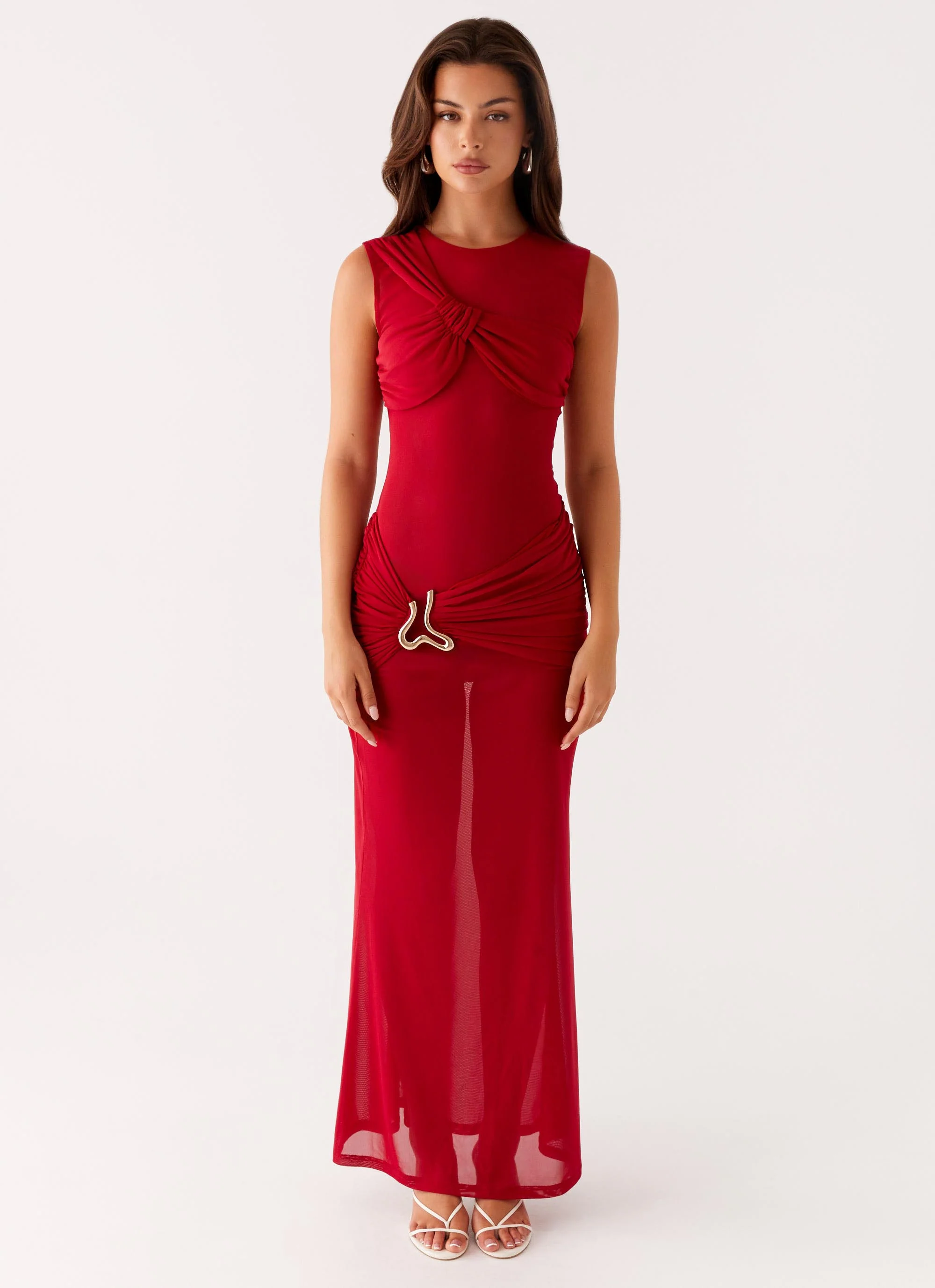 Worldwide Maxi Dress - Raspberry