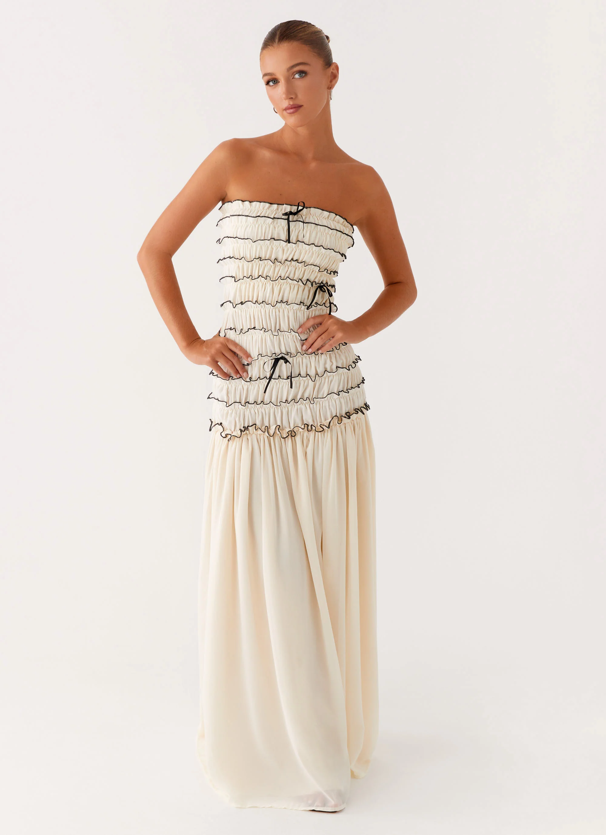 Zariah Maxi Dress - Ivory