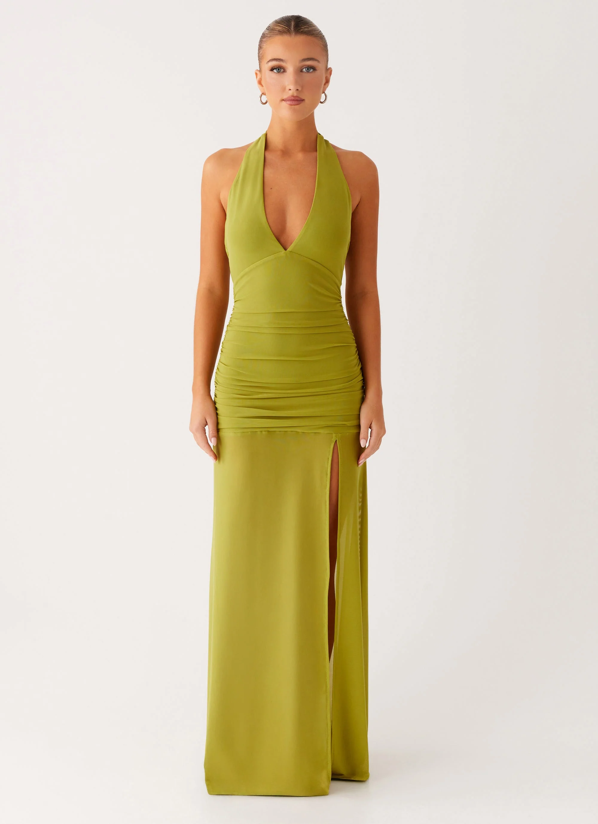 Island Muse Dress - Lime