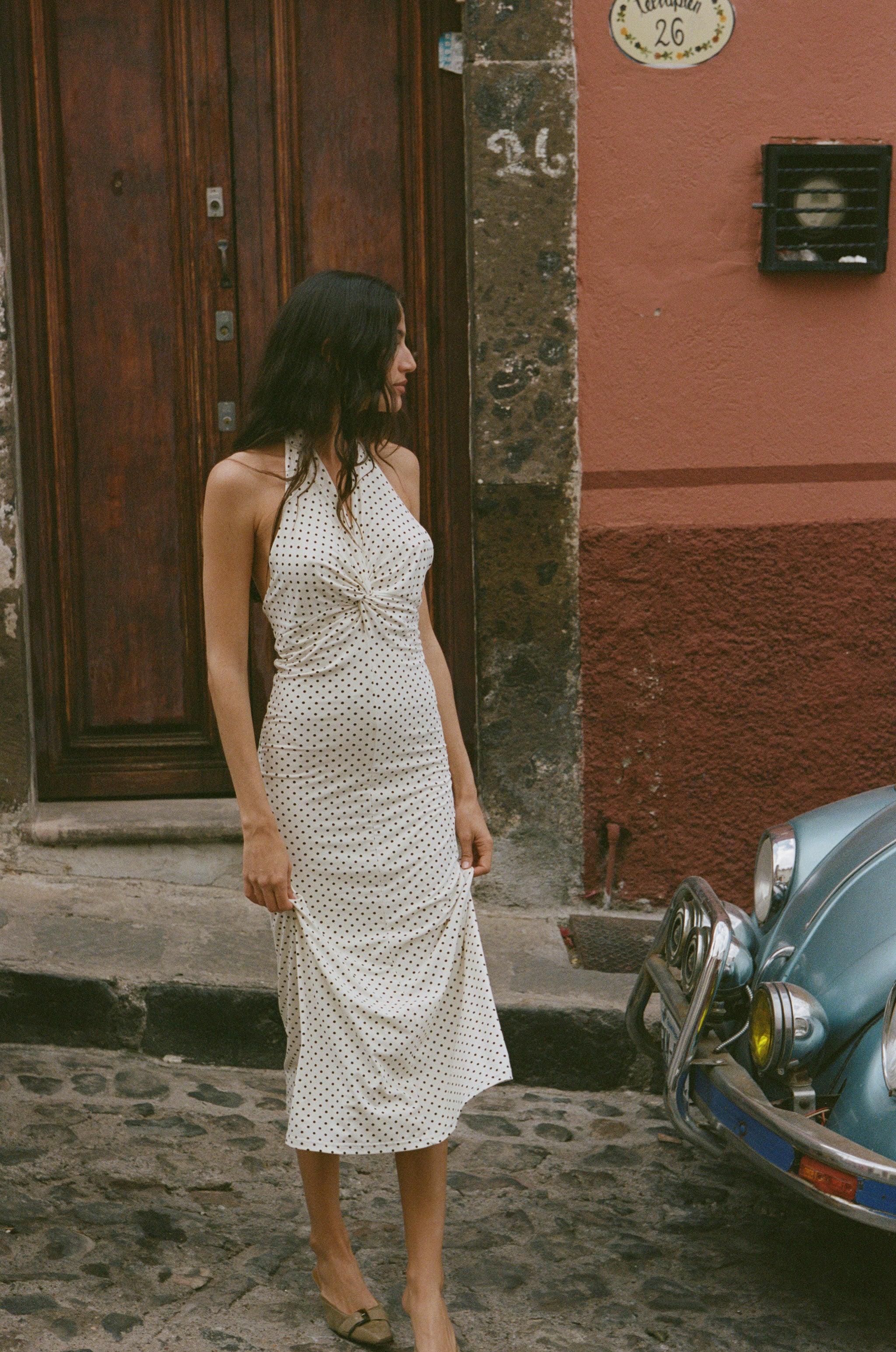 Maude Dress | Polka Dot