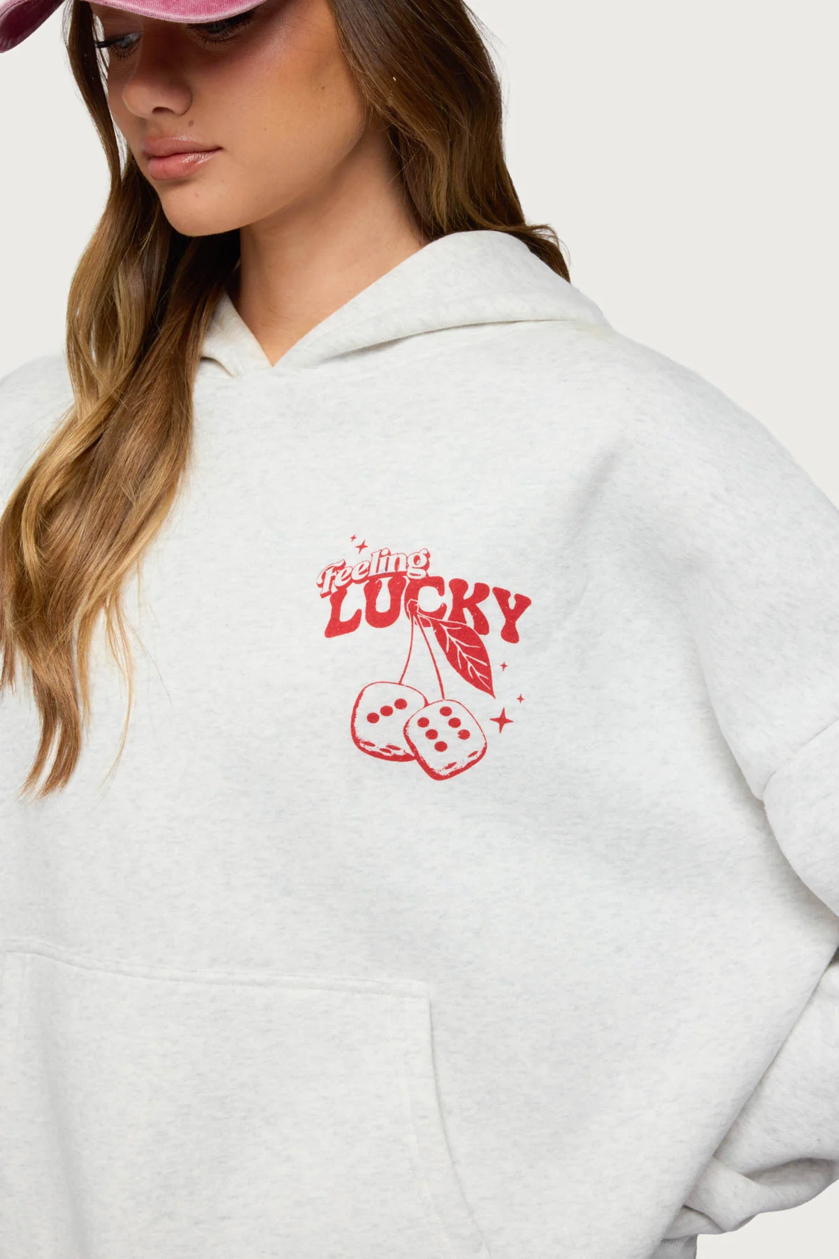 Feeling Lucky Oversized Hoodie