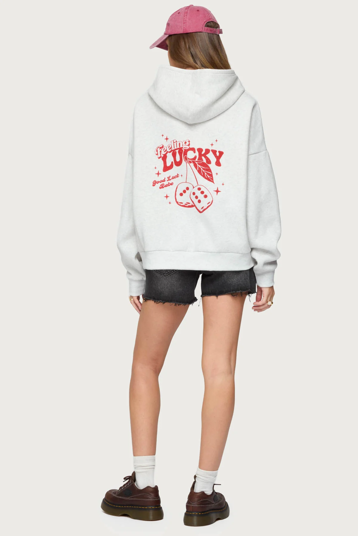 Feeling Lucky Oversized Hoodie
